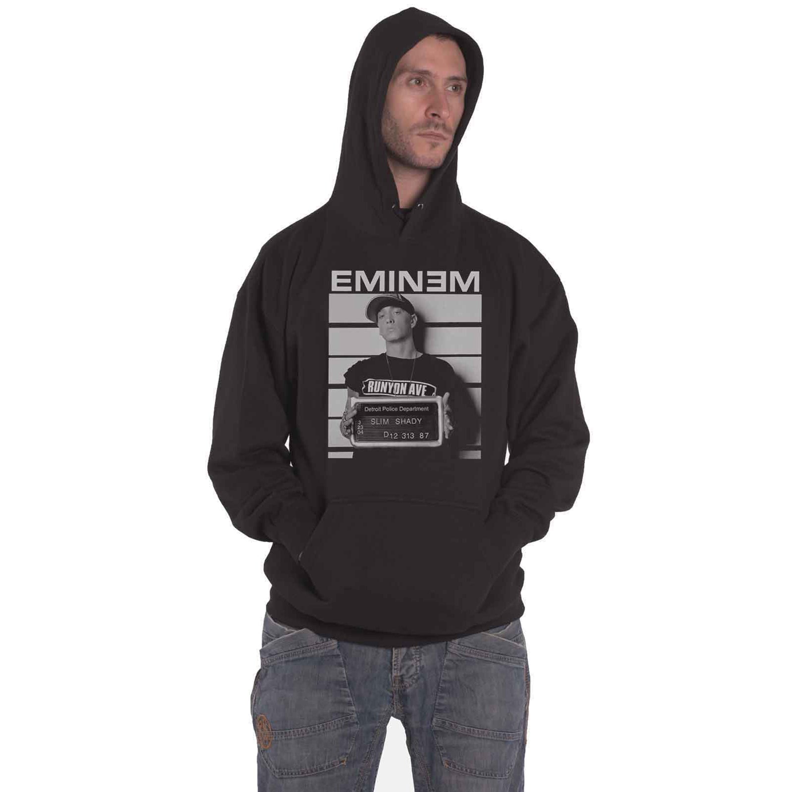 EMINEM - ARREST - Pullover Hoodie Black
