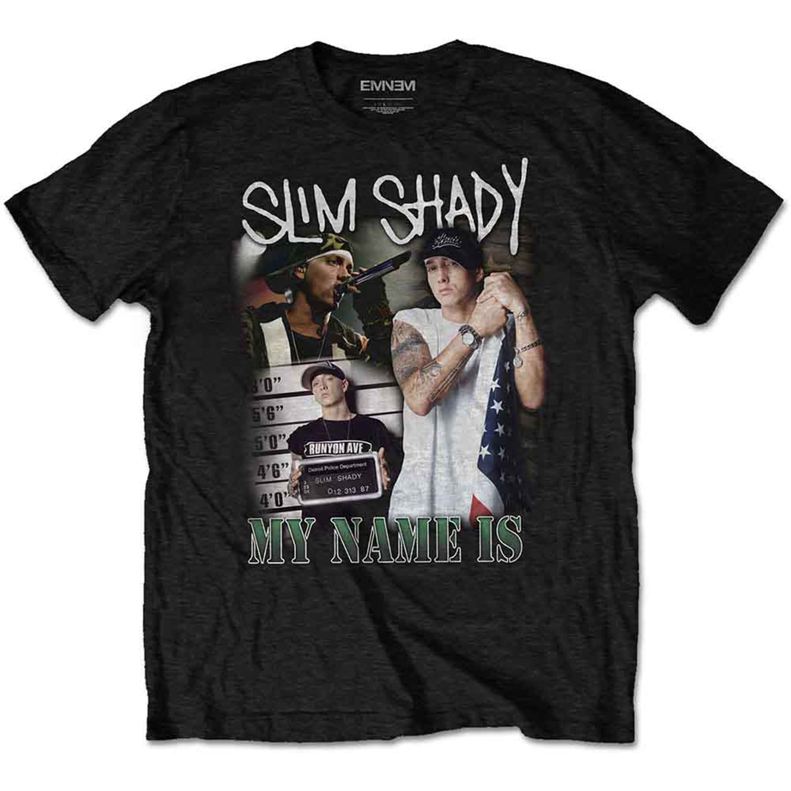 EMINEM - MY NAME IS HOMAGE - T-Shirt Black