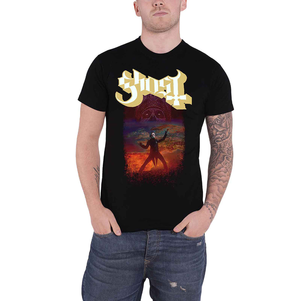Admat GHOST - EU ADMAT - T-Shirt Black – Spiral USA