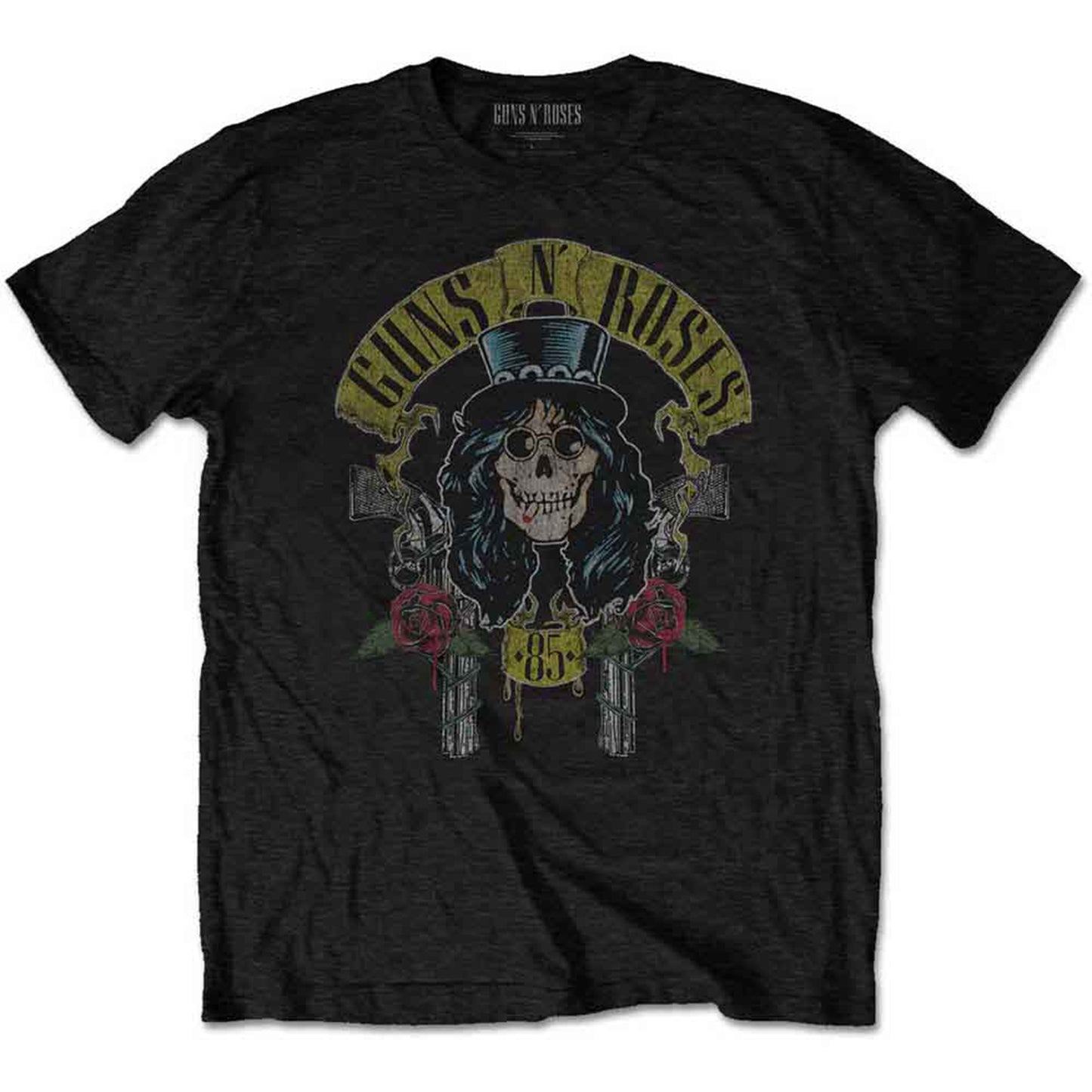 GUNS N ROSES - SLASH 85 - T-Shirt Black