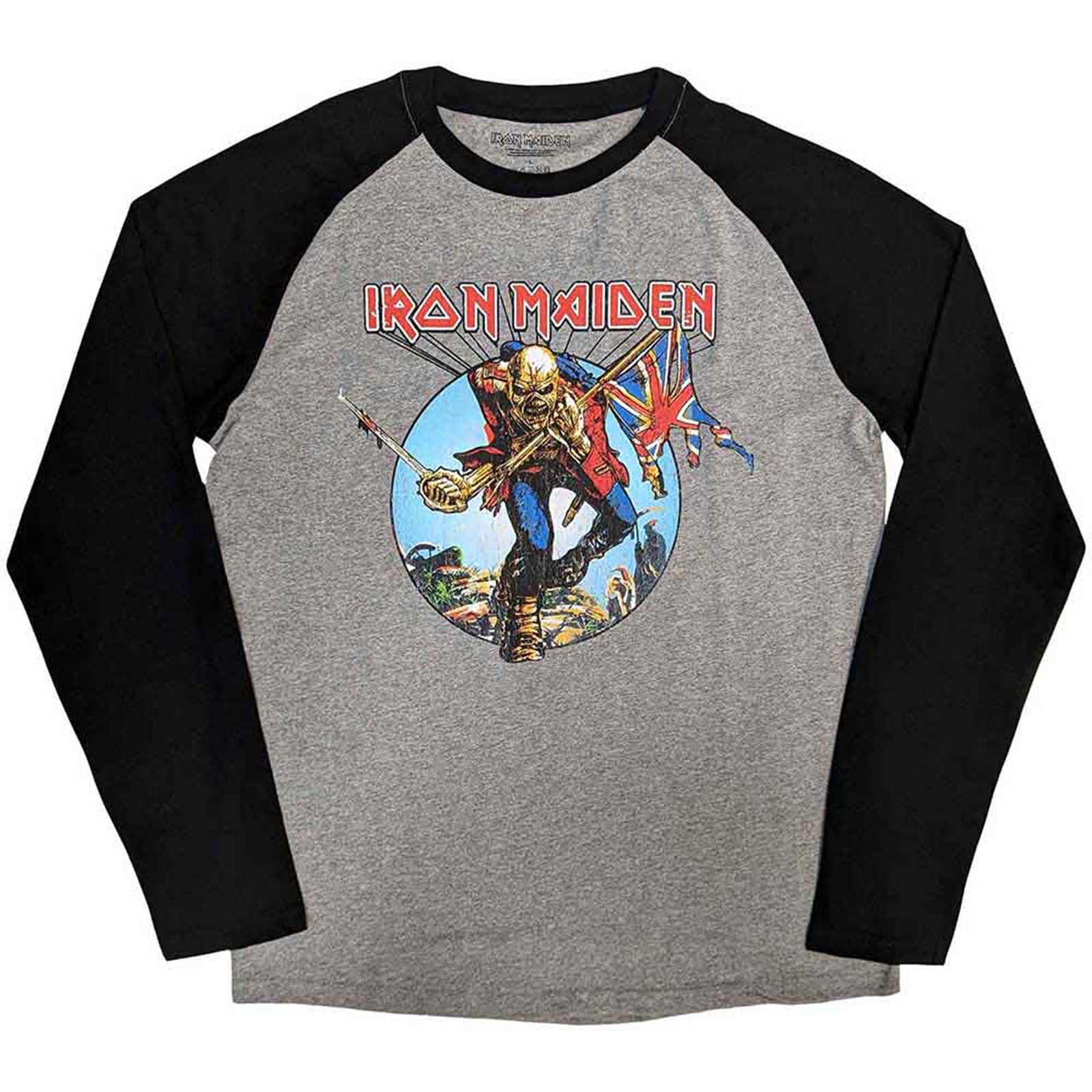 IRON MAIDEN - TROOPER BURST - Raglan T-Shirt Multicolour