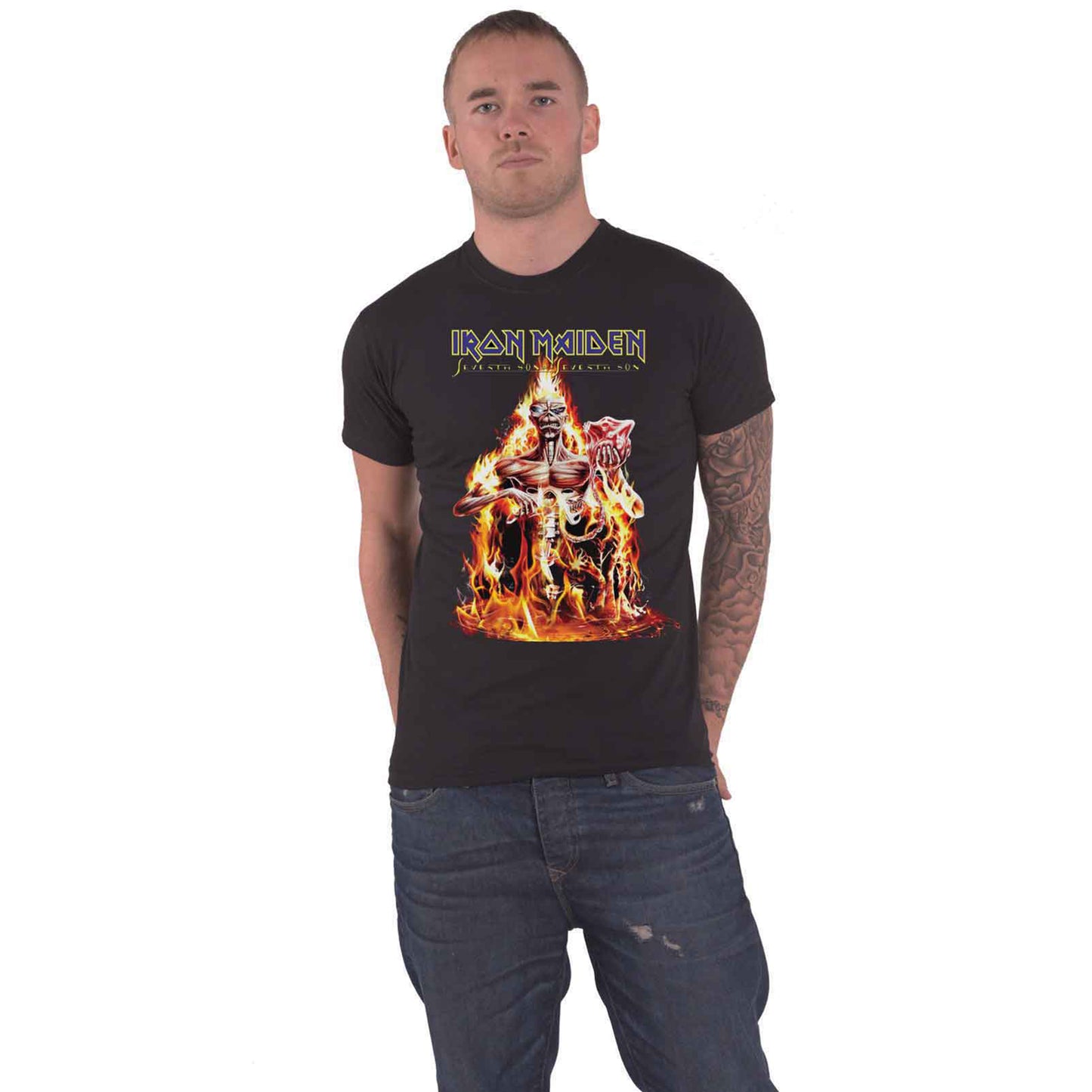 IRON MAIDEN - SEVENTH SON - T-Shirt Black