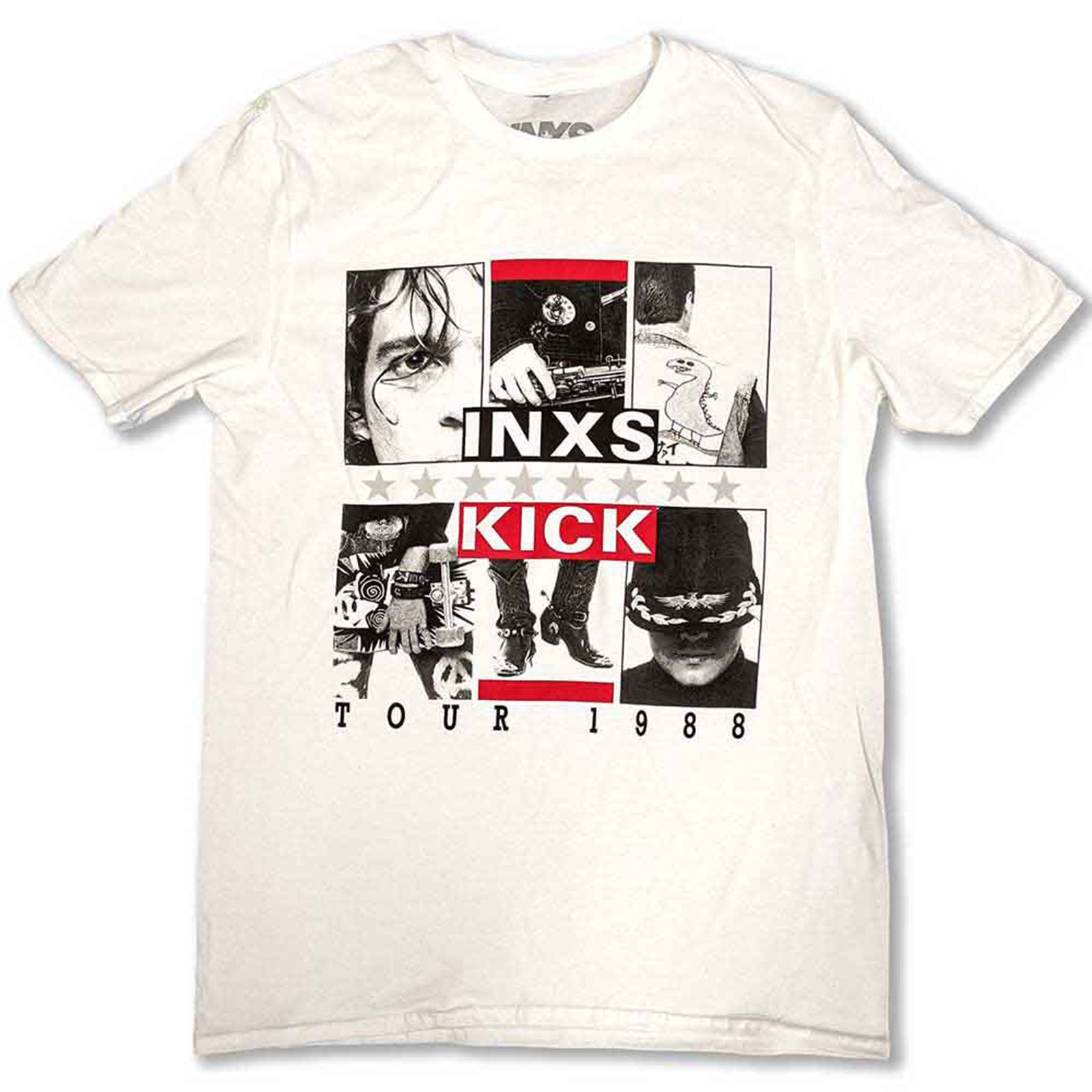 INXS - KICK TOUR - T-Shirt White