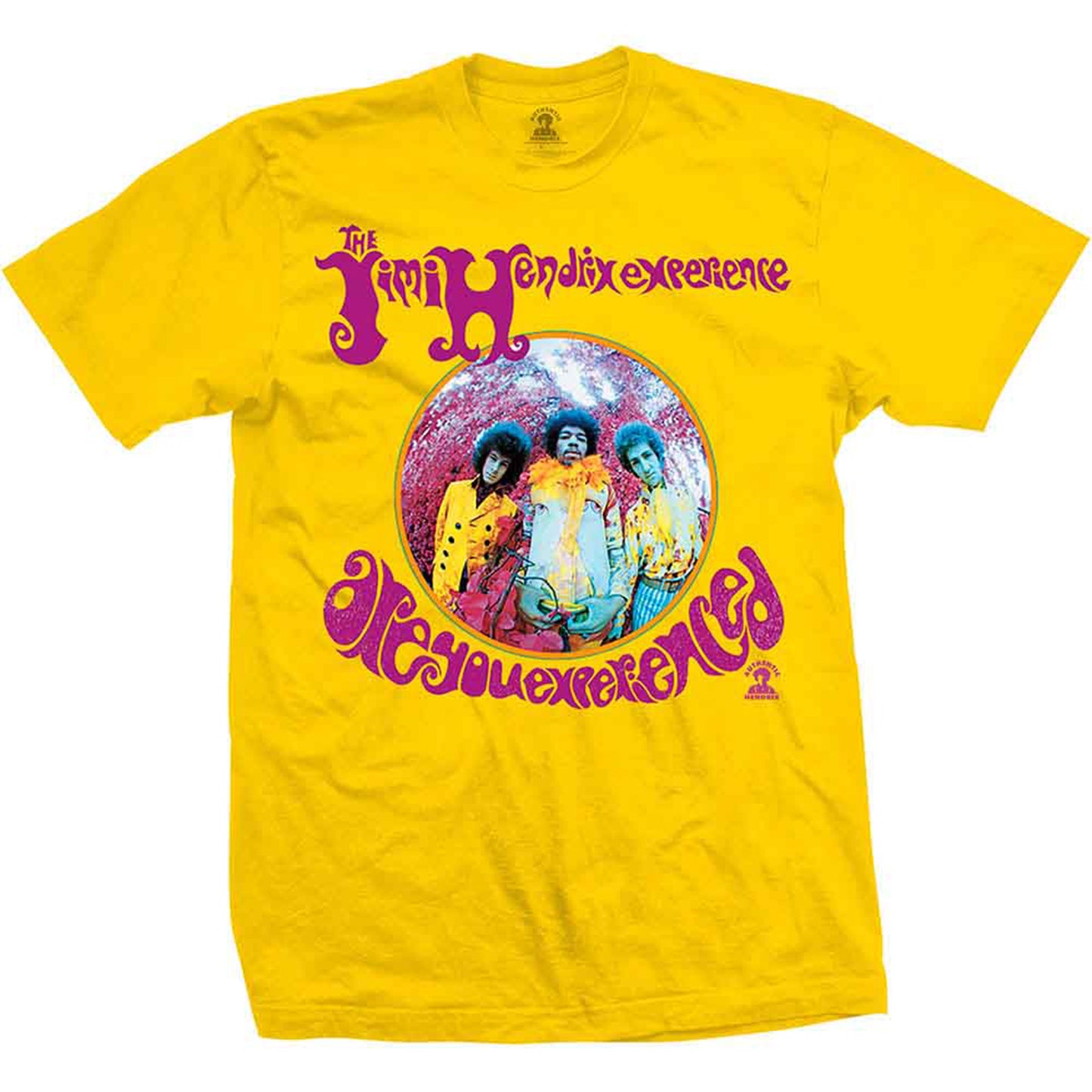 JIMI HENDRIX - ARE YOU EXPERIENCED - T-Shirt Yellow