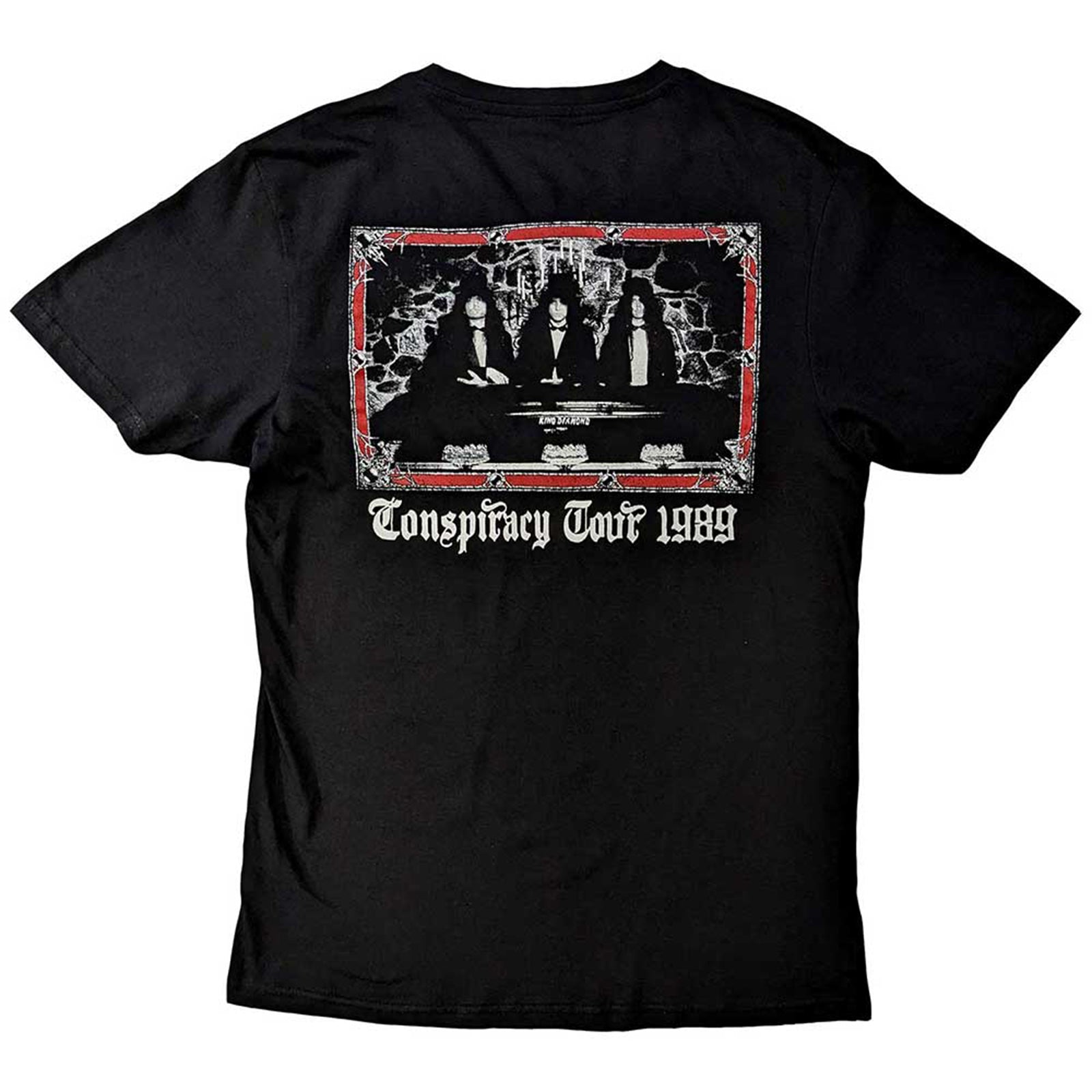 KING DIAMOND - CONSPIRACY TOUR - T-Shirt Black (Back Print)