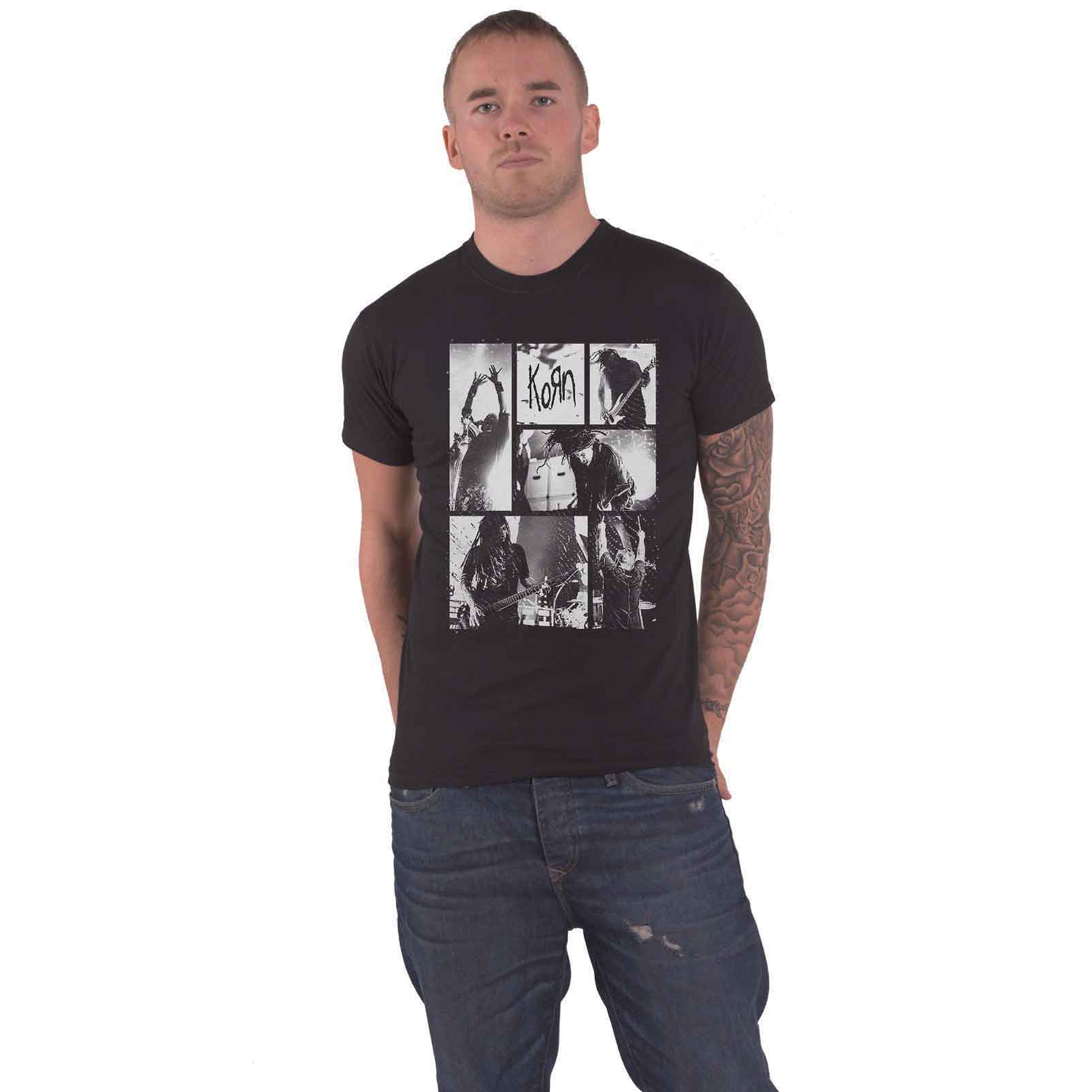 KORN - BLOCKS - T-Shirt Black