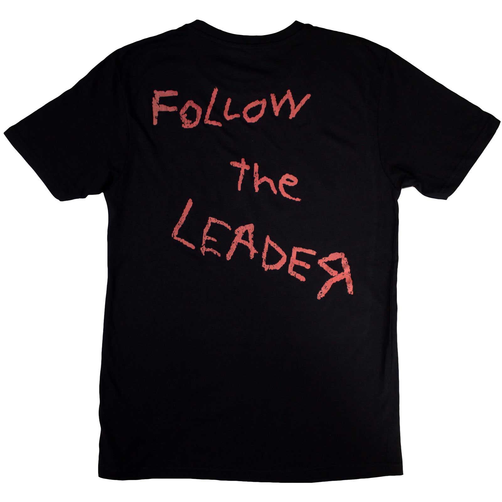 KORN - FOLLOW THE LEADER HOPSCOTCH - T-Shirt Black (Back Print)