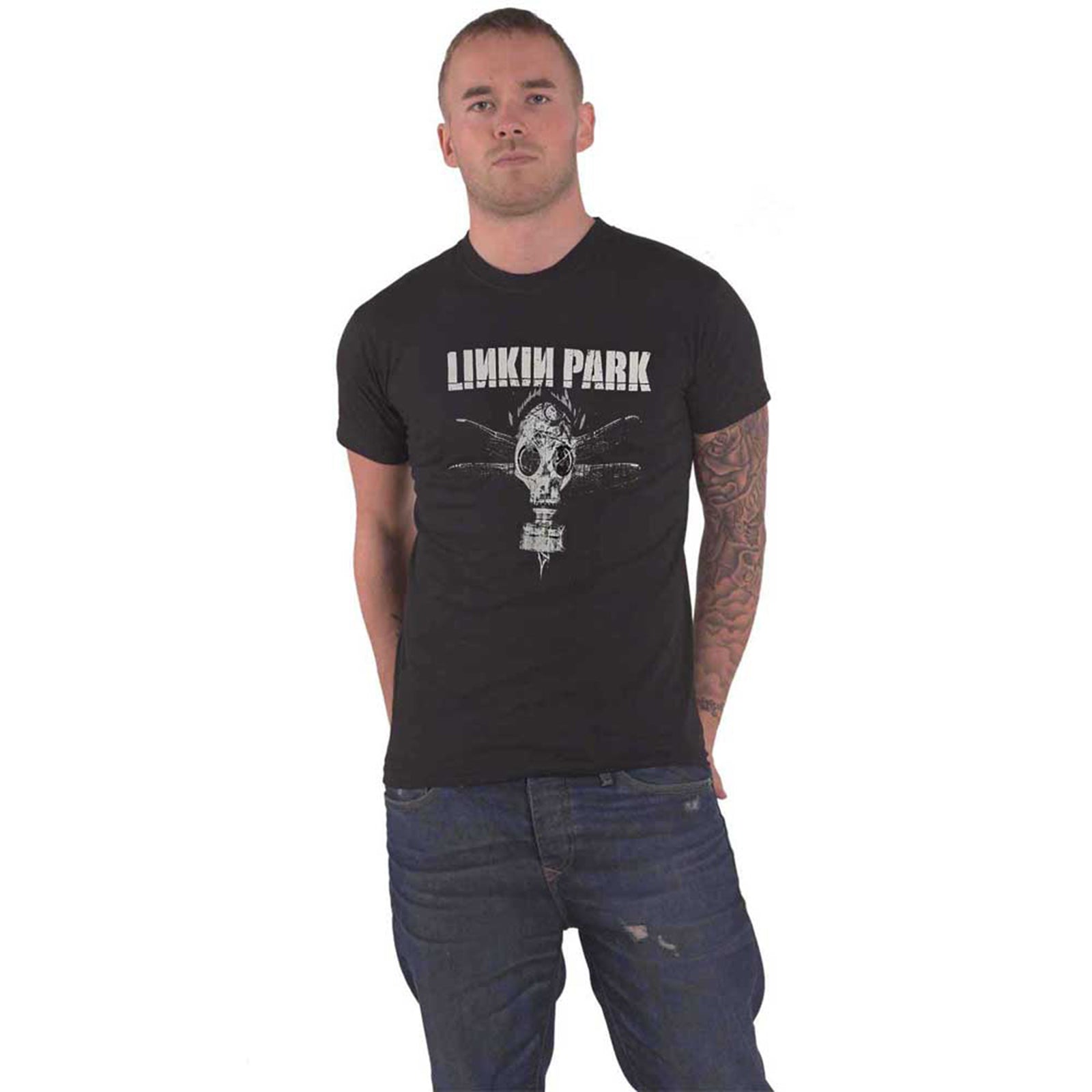 LINKIN PARK - GAS MASK - T-Shirt Black