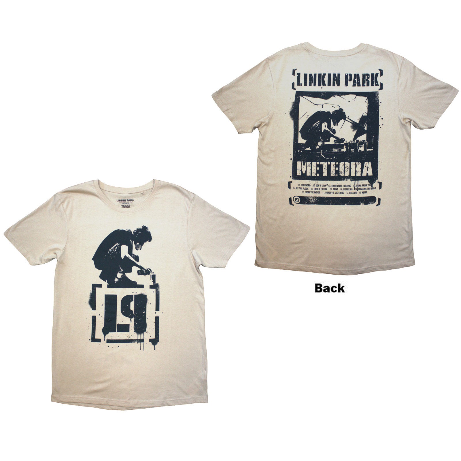 Linkin park meteora Tシャツ XXL リンキンパーク LINKIN PARK - METEORA - T-Shirt Neutral (Back Print)