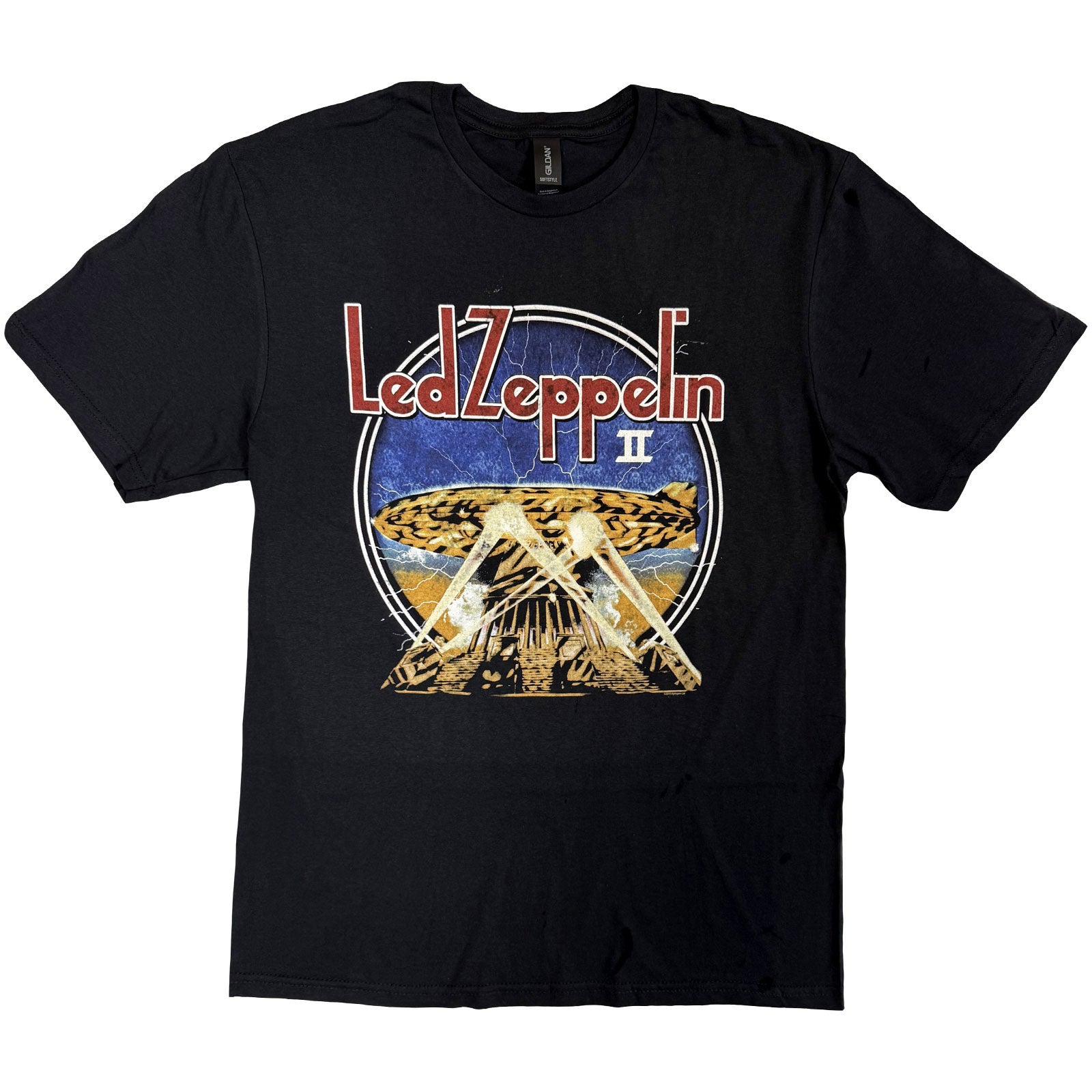 LED ZEPPELIN - LZII SEARCHLIGHTS - T-Shirt Black