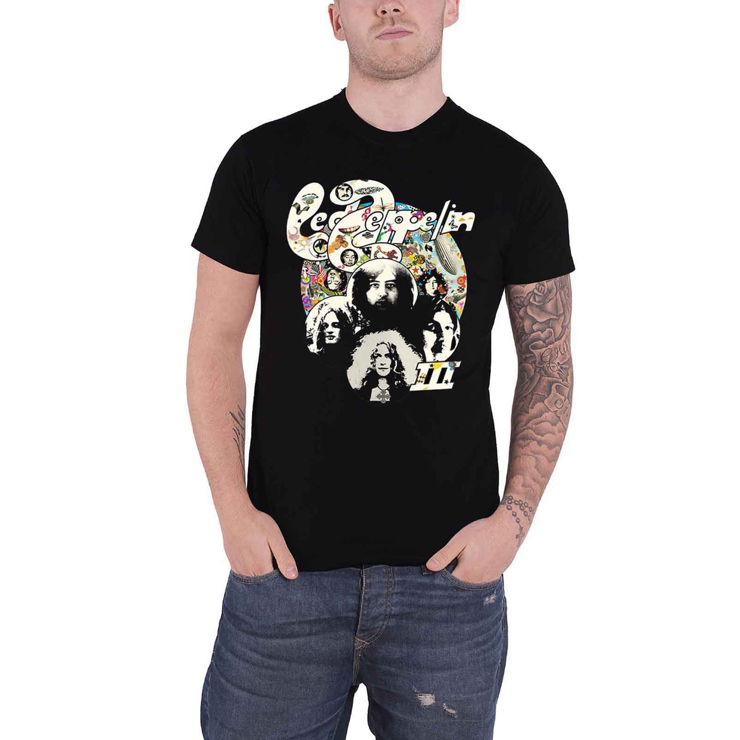 LED ZEPPELIN - PHOTO III - T-Shirt Black