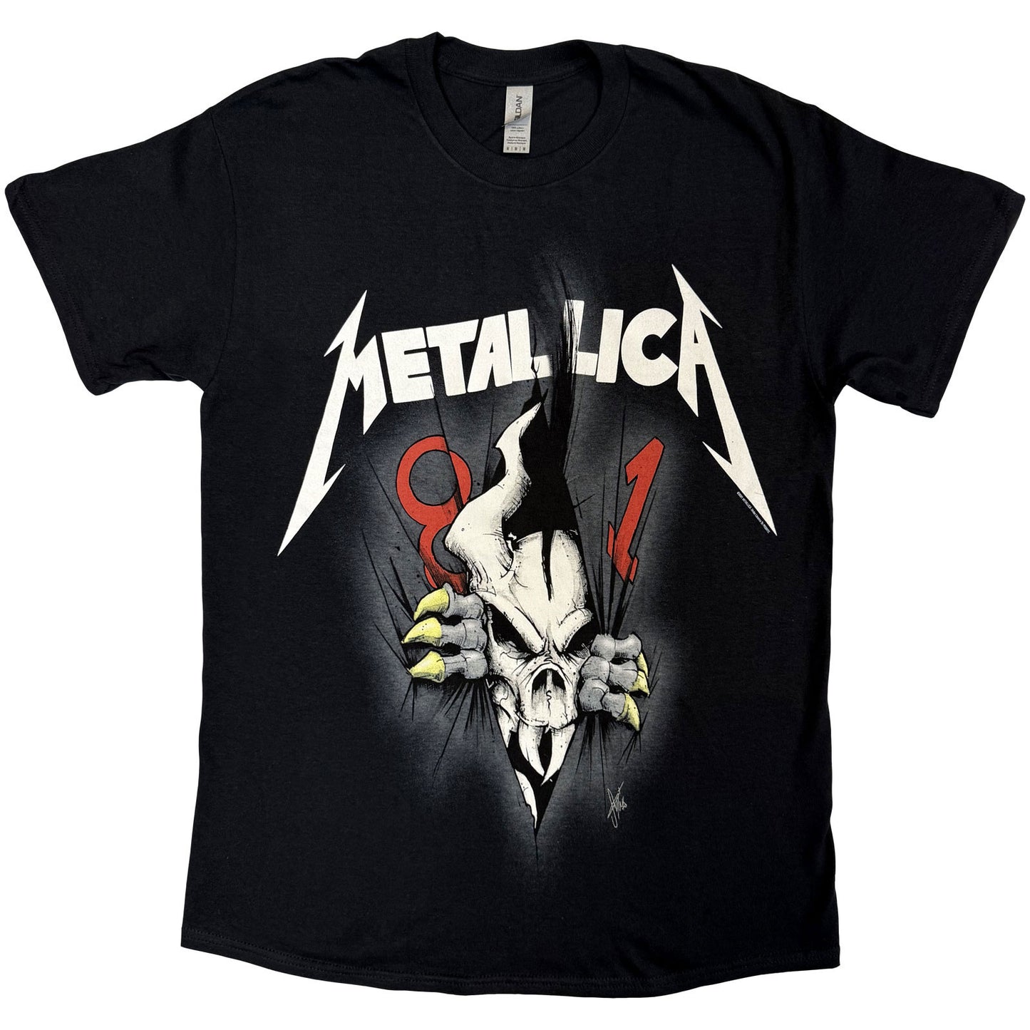 METALLICA - 40TH ANNIVERSARY RIPPER - T-Shirt Black
