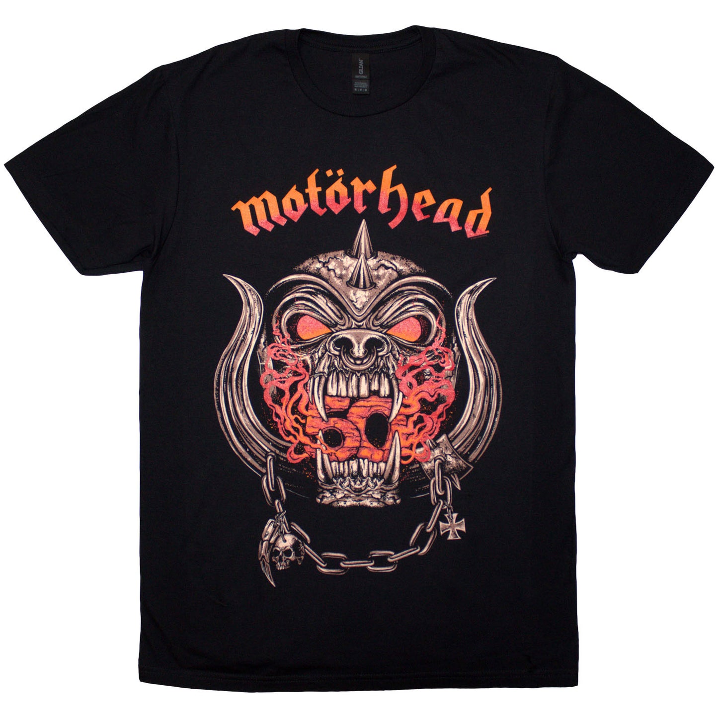 MOTORHEAD - 50 YEARS WARPIG RED GRADIENT - T-Shirt Black