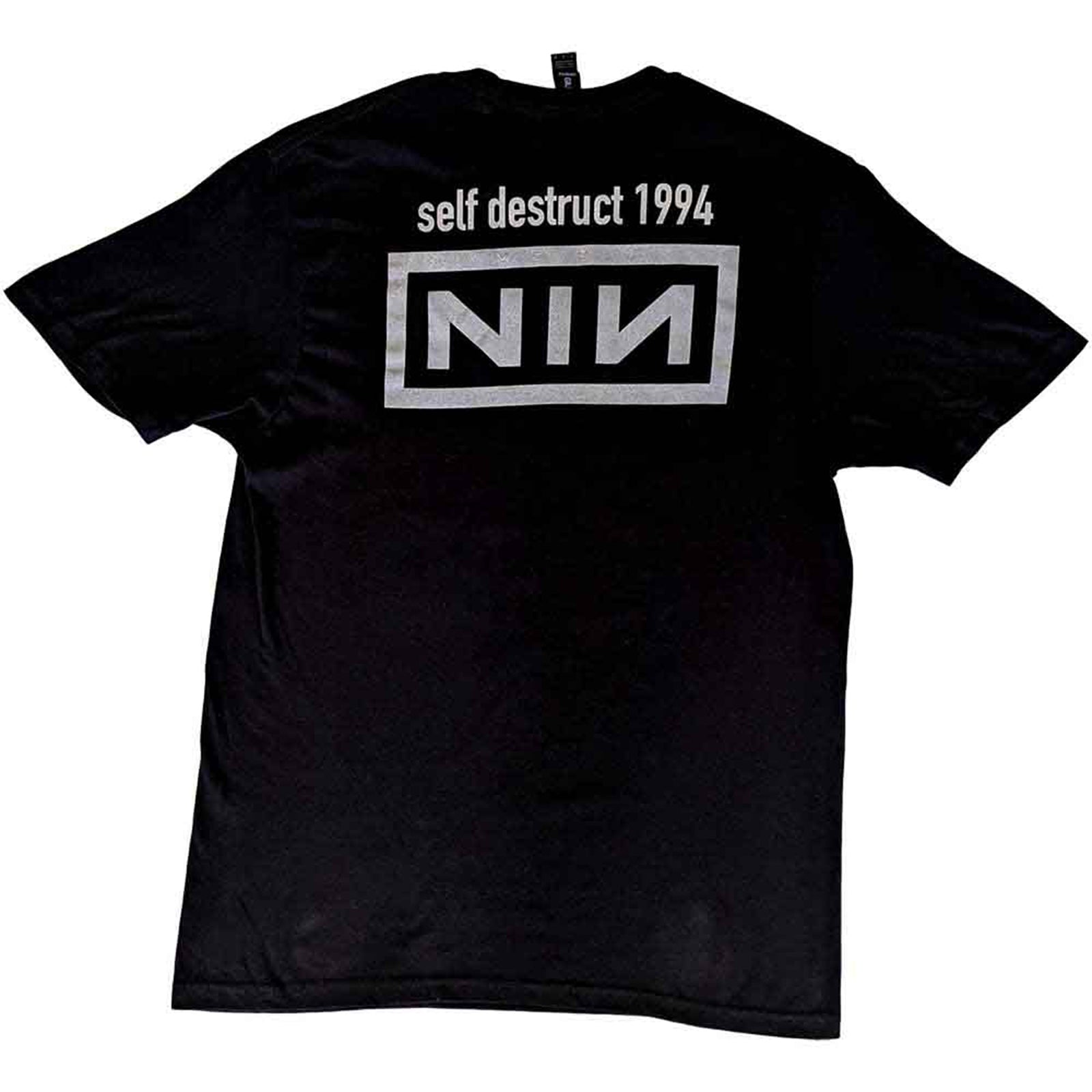 NINE INCH NAILS - SELF DESTRUCT '94 - T-Shirt Black (Back Print)