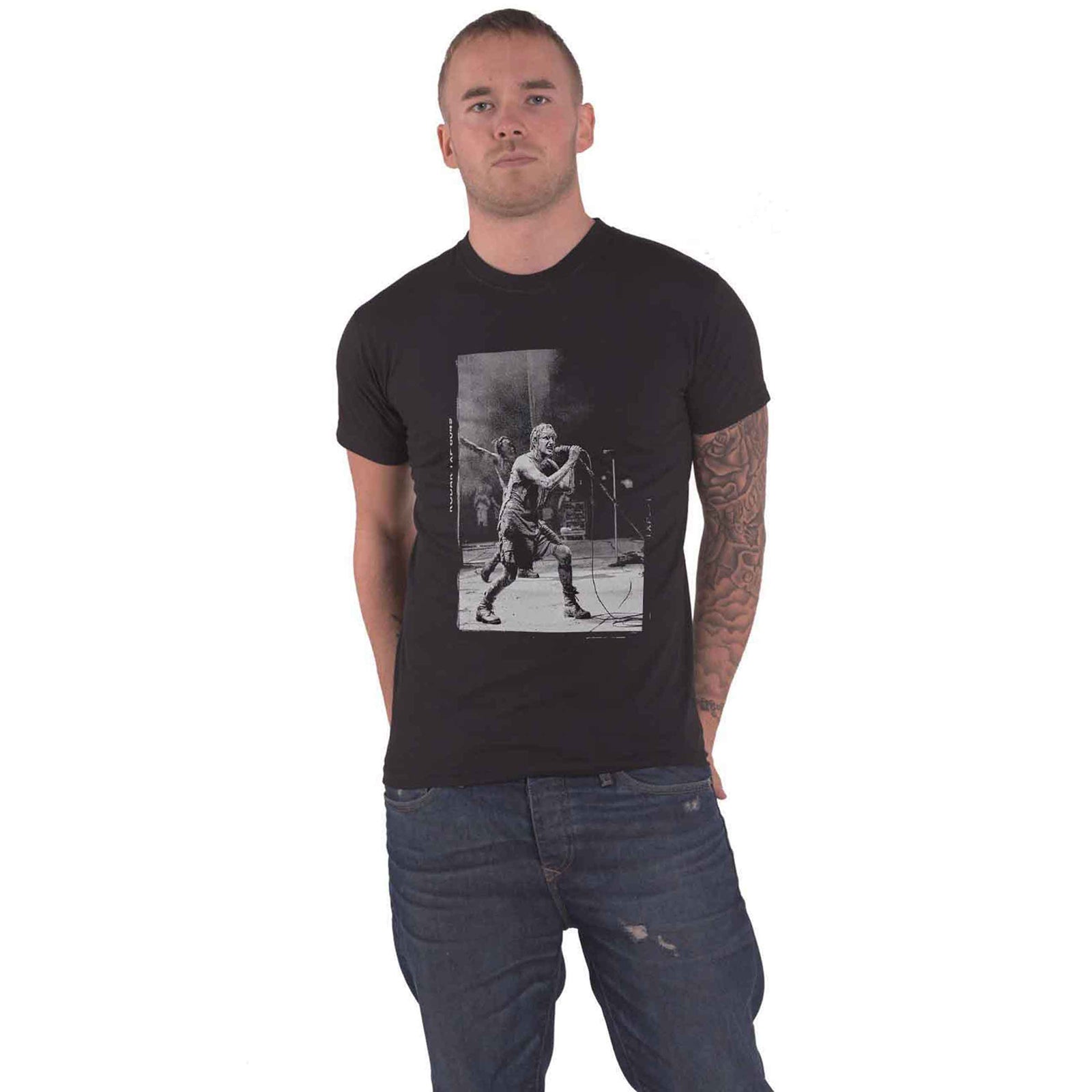 NINE INCH NAILS - SELF DESTRUCT '94 - T-Shirt Black (Back Print)