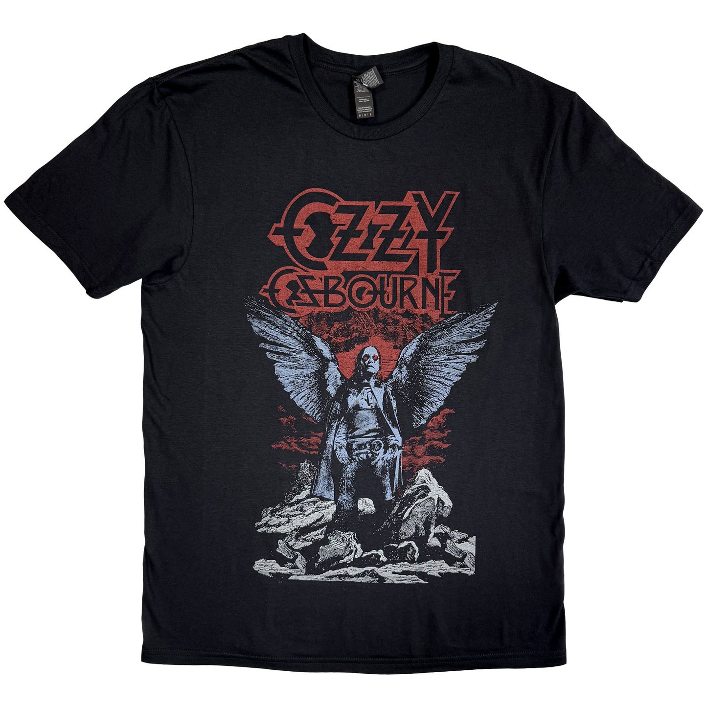 OZZY OSBOURNE - ANGEL WINGS - T-Shirt Black