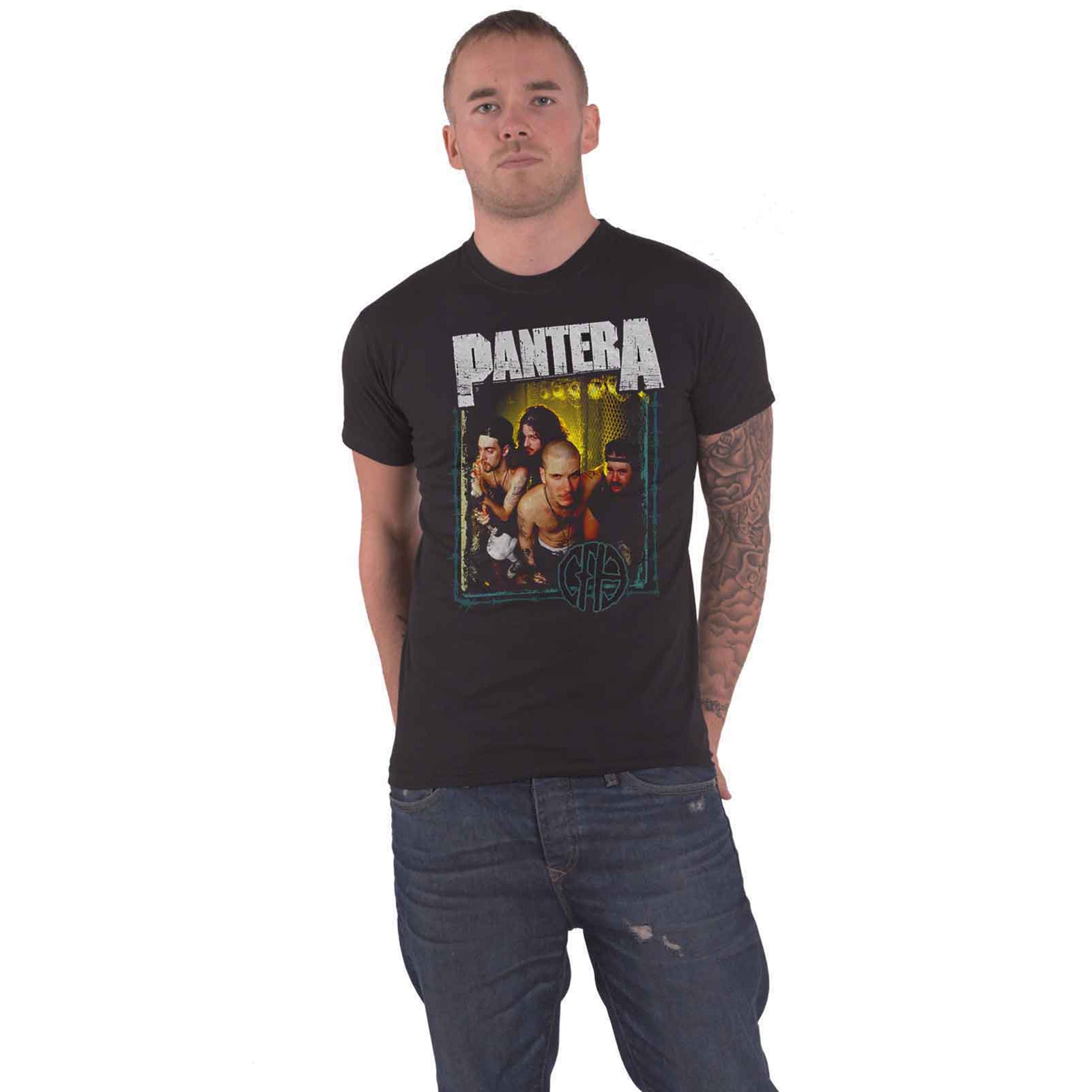パンテラ　pantera tシャツ　ブラック　y2k ジャックダニエル PANTERA - BARBED - T-Shirt Black