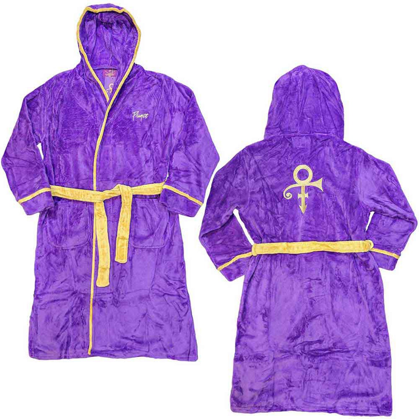 PRINCE - SYMBOL - Bathrobe Purple (Back Print)