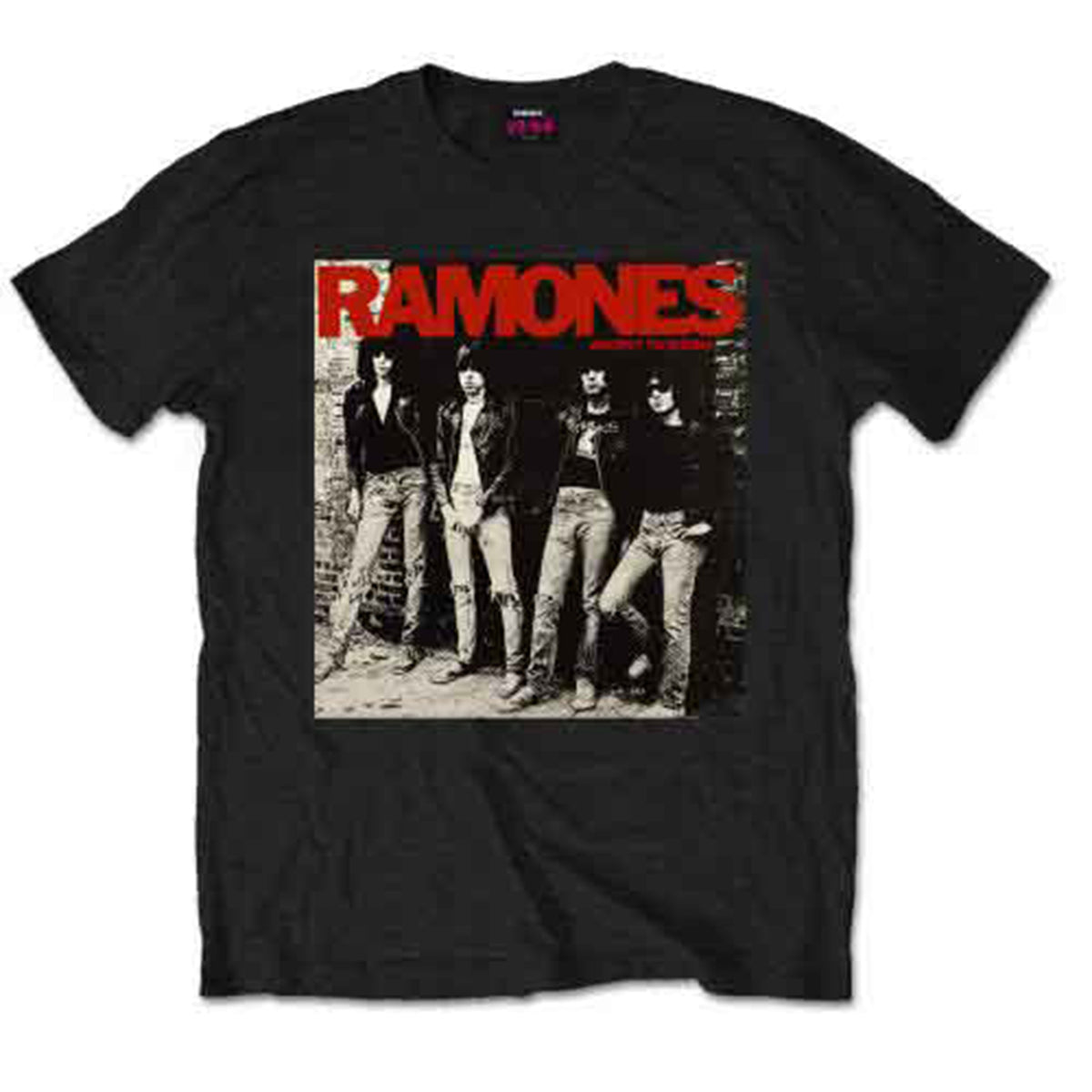 RAMONES - ROCKET TO RUSSIA - T-Shirt Black