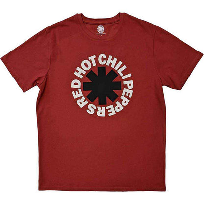RED HOT CHILI PEPPERS - CLASSIC ASTERISK - T-Shirt Red