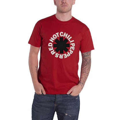 RED HOT CHILI PEPPERS - CLASSIC ASTERISK - T-Shirt Red