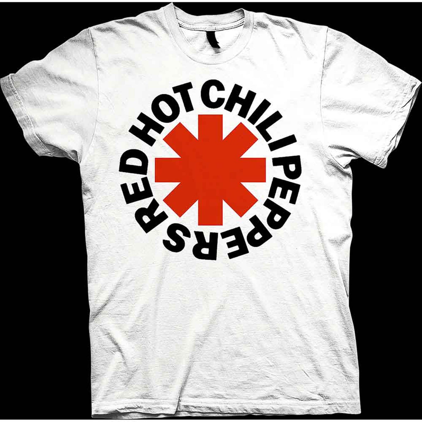 RED HOT CHILI PEPPERS - RED ASTERISK - T-Shirt White
