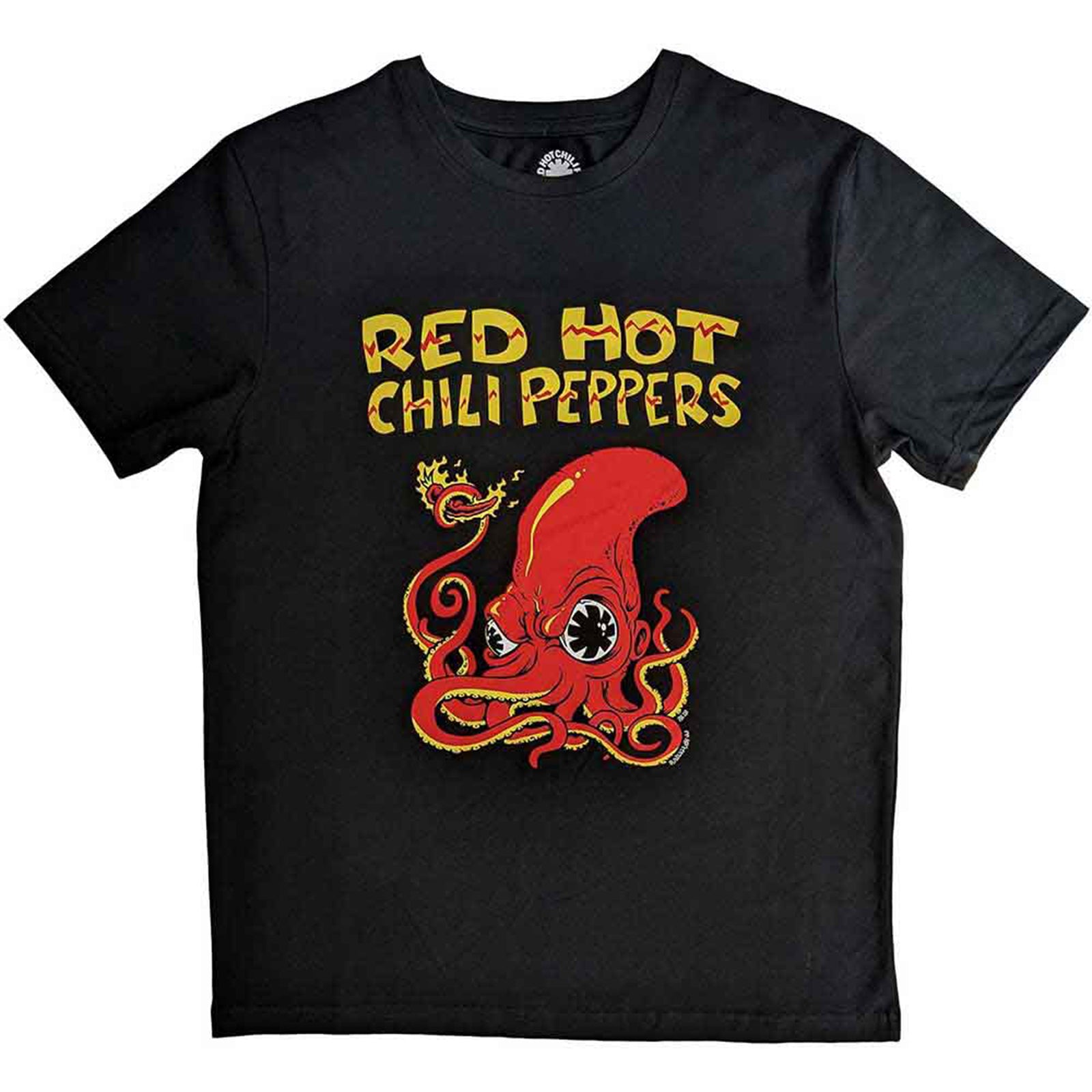 RED HOT CHILI PEPPERS - OCTOPUS - T-Shirt Black