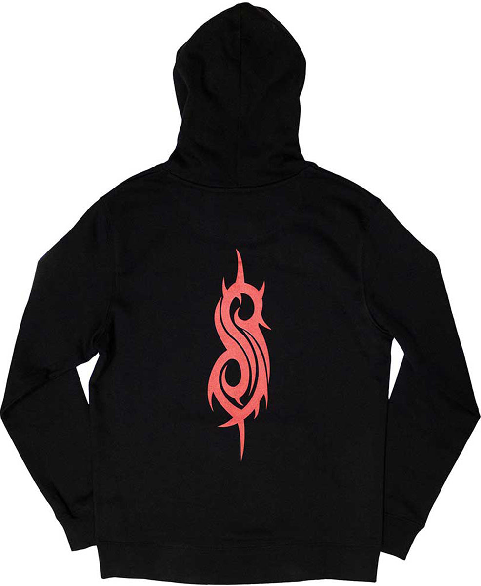 SLIPKNOT - LOGO - Pullover Hoodie Black (Back Print)