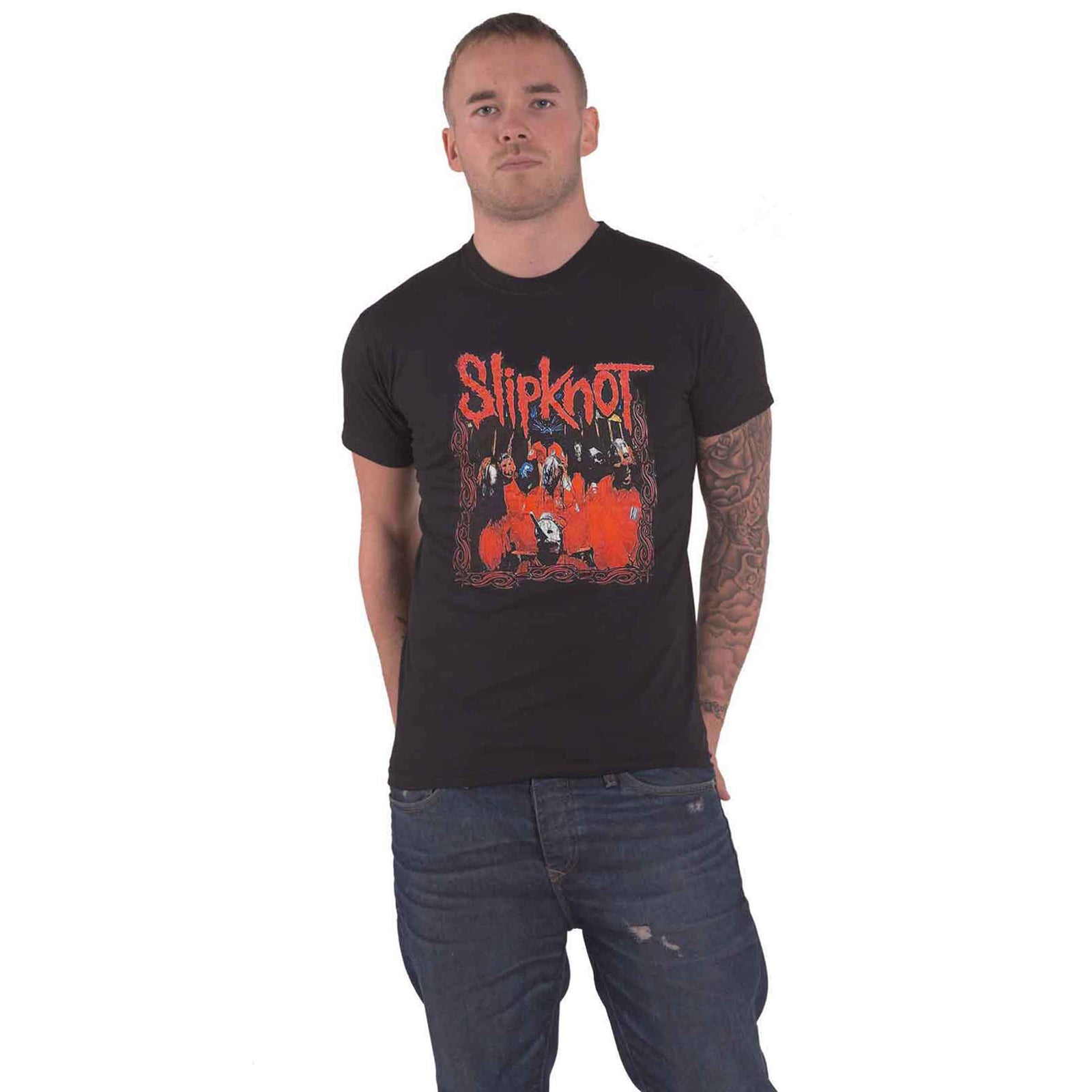 SLIPKNOT - BAND FRAME - T-Shirt Black