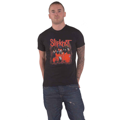 SLIPKNOT - BAND FRAME - T-Shirt Black