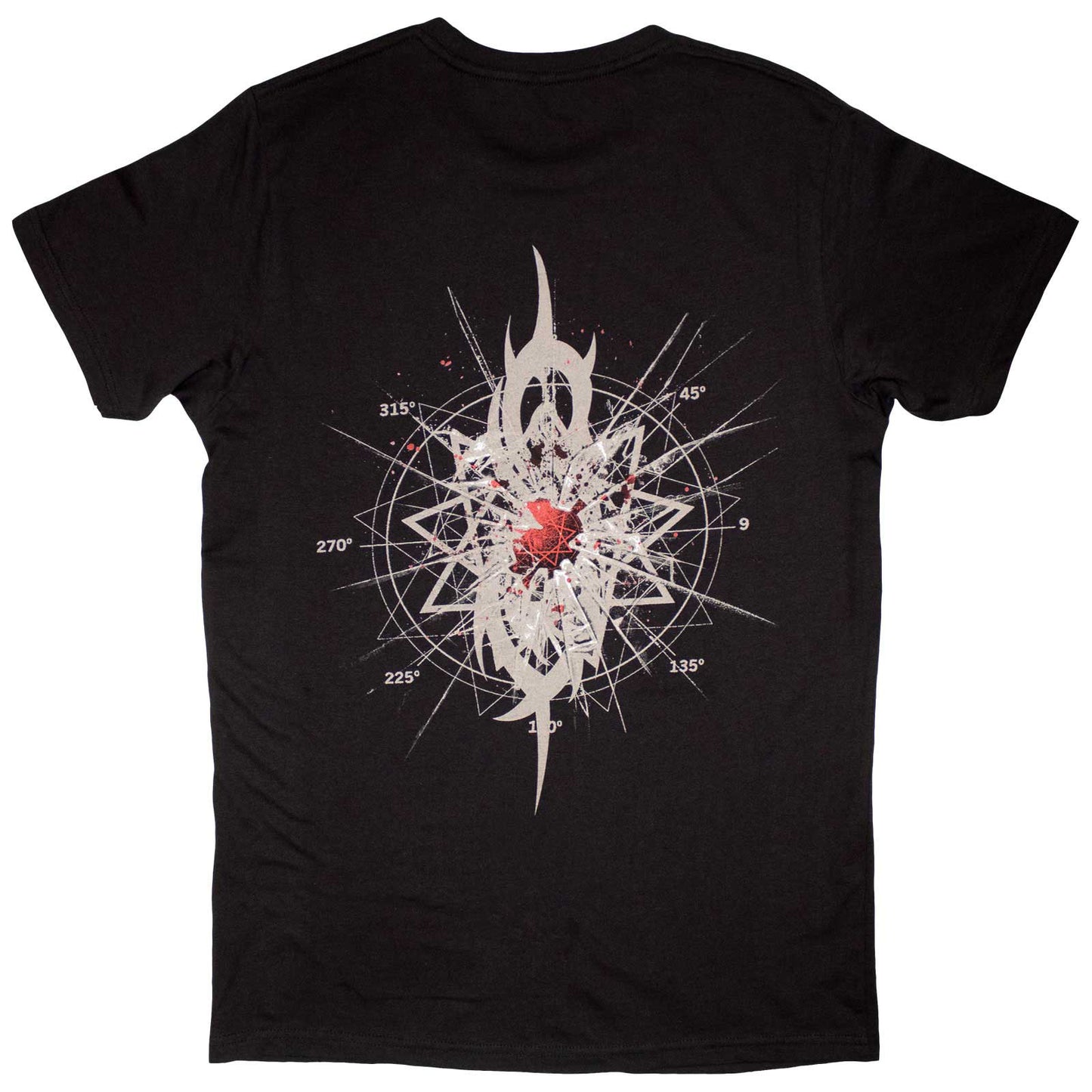 SLIPKNOT - SHATTERED - T-Shirt Black (Back Print)
