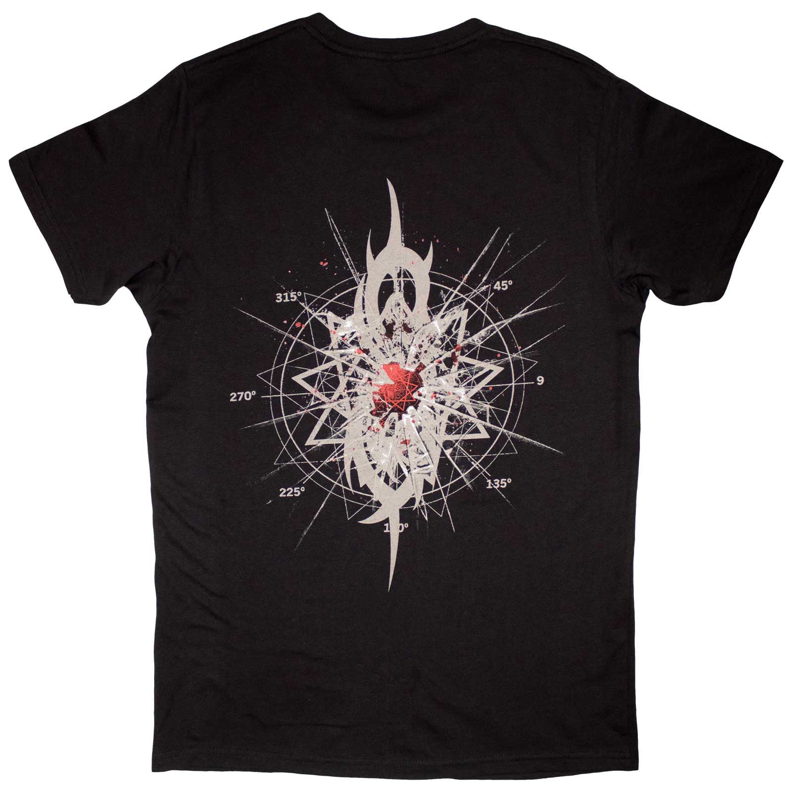 SLIPKNOT - SHATTERED - T-Shirt Black (Back Print)