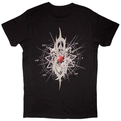 SLIPKNOT - SHATTERED - T-Shirt Black (Back Print)