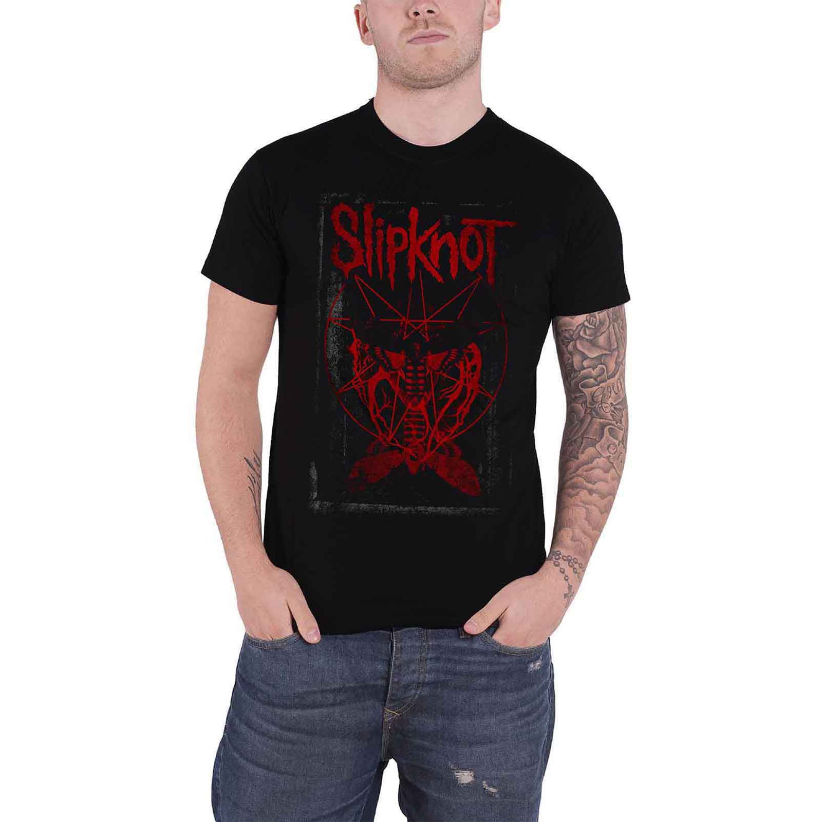 SLIPKNOT - DEAD EFFECT - T-Shirt Black (Back Print)