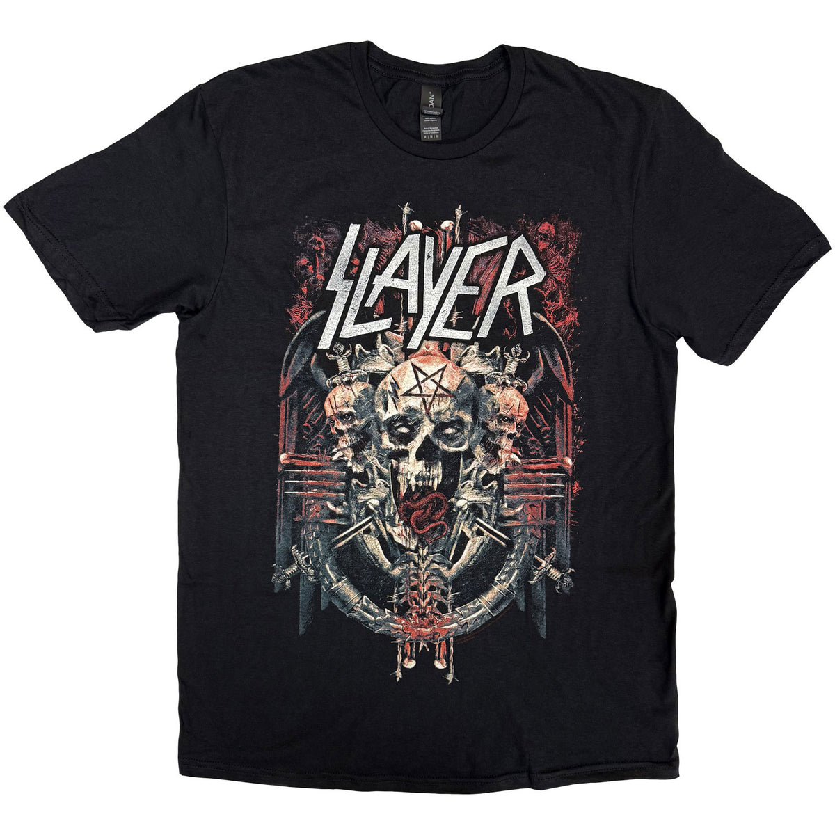 Admat SLAYER - DEMONIC ADMAT - T-Shirt Black – Spiral USA