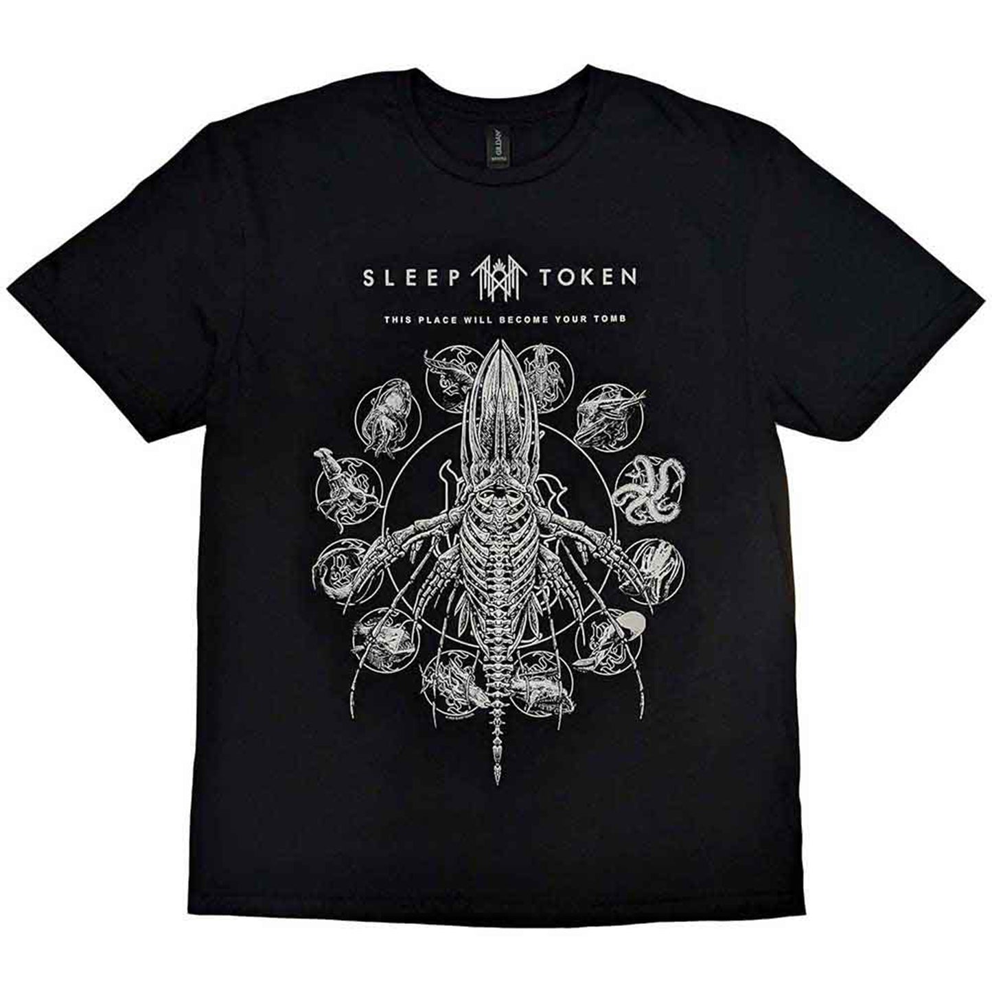 SLEEP TOKEN - TOMB WHALE - T-Shirt Black