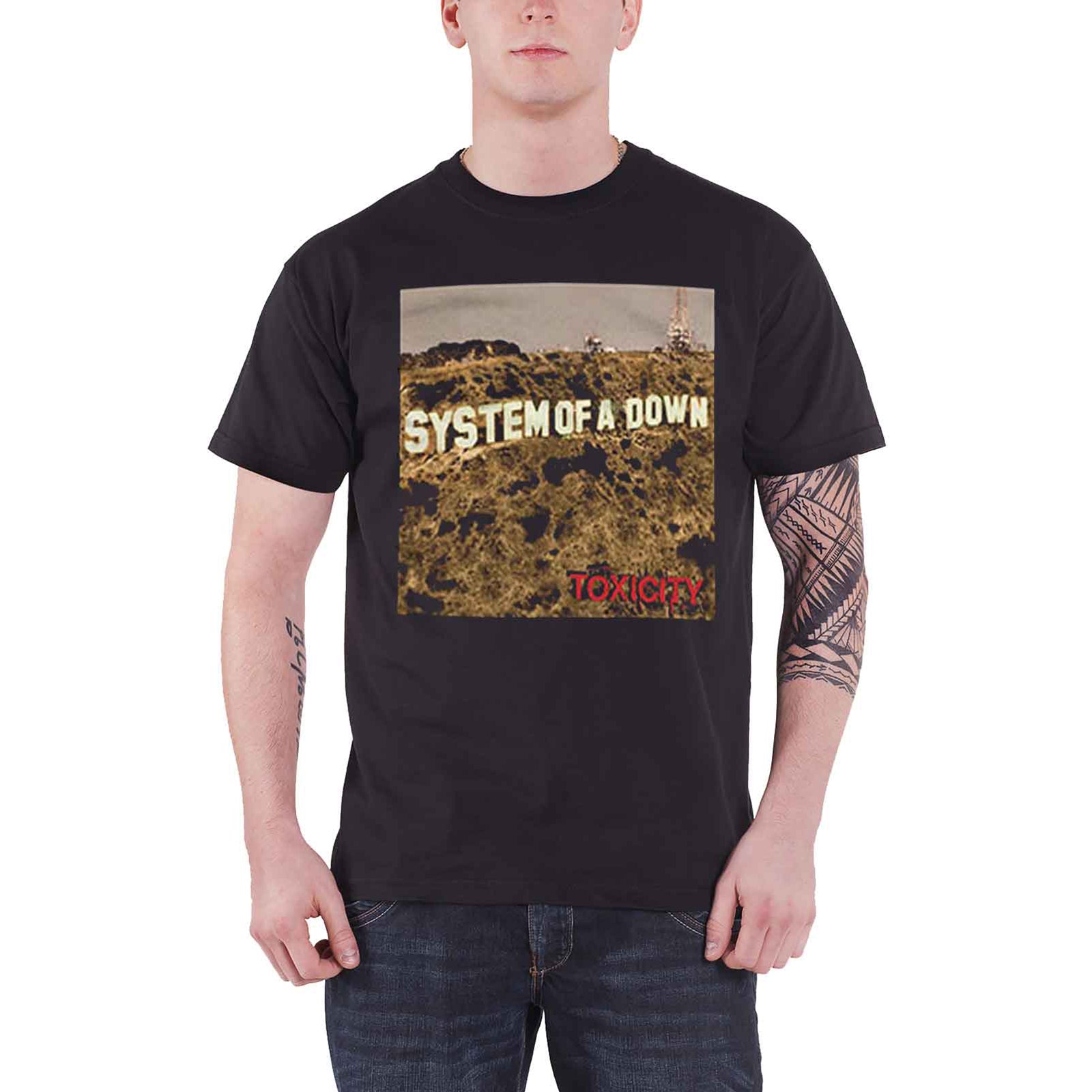 SYSTEM OF A DOWN - TOXICITY - T-Shirt Black