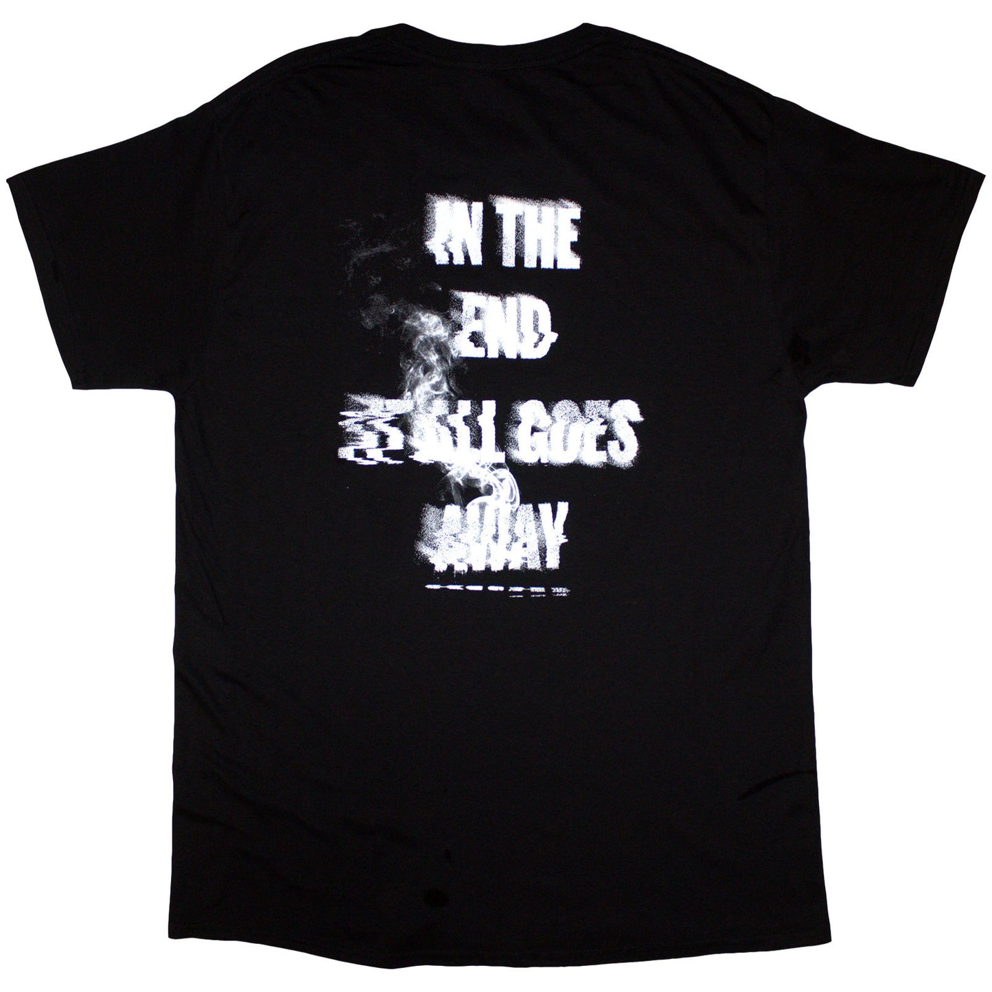 SYSTEM OF A DOWN - ALL GOES AWAY - T-Shirt Black (Back Print)