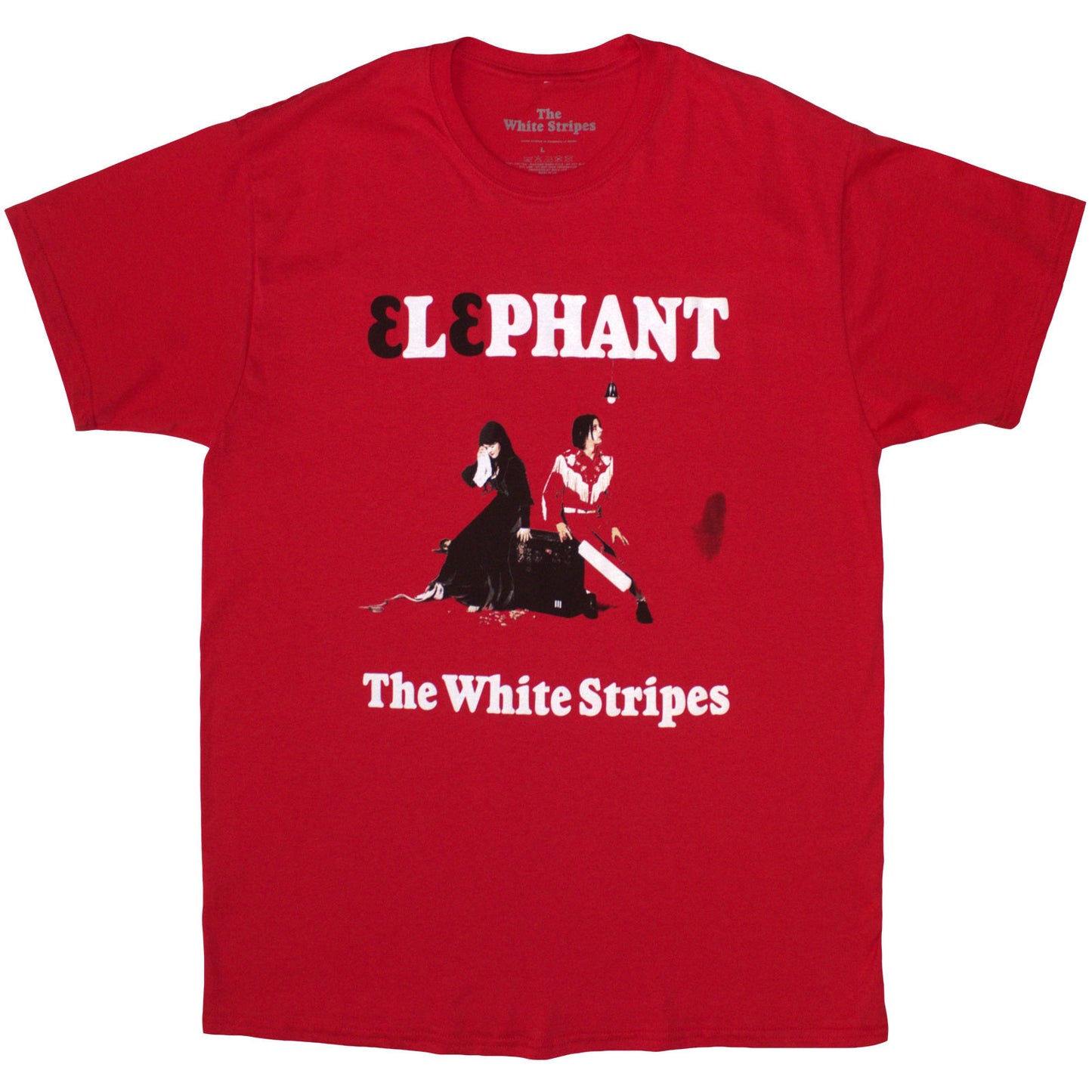 WHITE STRIPES, THE - ELEPHANT - T-Shirt Red