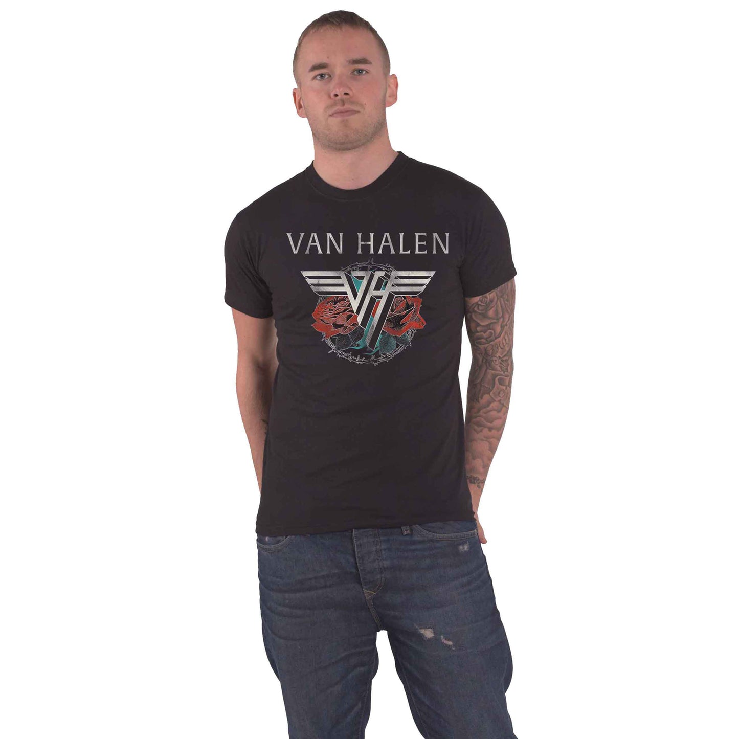 VAN HALEN - 84 TOUR - T-Shirt Black (Back Print)