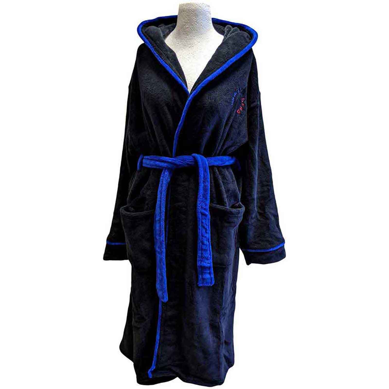 GRATEFUL DEAD - STEAL YOUR FACE - Bathrobe Black (Back Print)