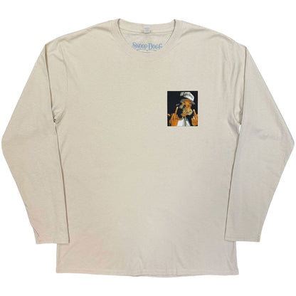 SNOOP DOGG - MIDDLE FINGER - Long Sleeve T-Shirt Neutral (Back Print)