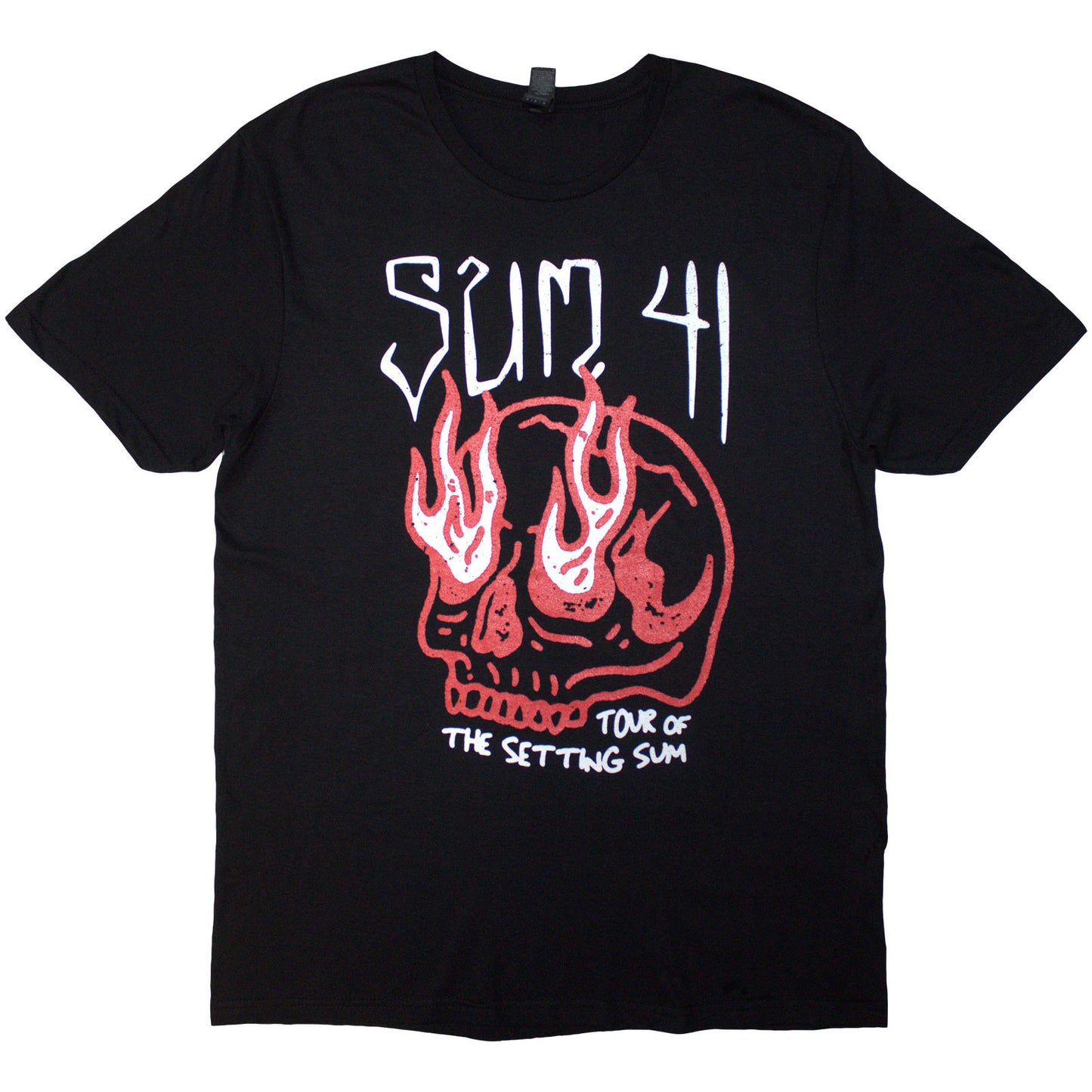 SUM 41 - TOUR '24 SKULL - T-Shirt Black (Back Print & Ex-Tour)