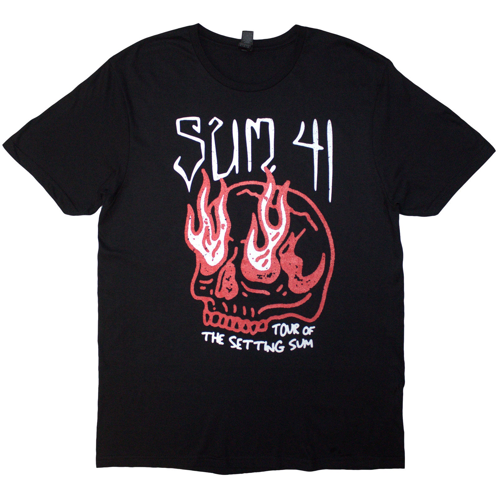 SUM 41 - TOUR '24 SKULL - T-Shirt Black (Back Print & Ex-Tour)