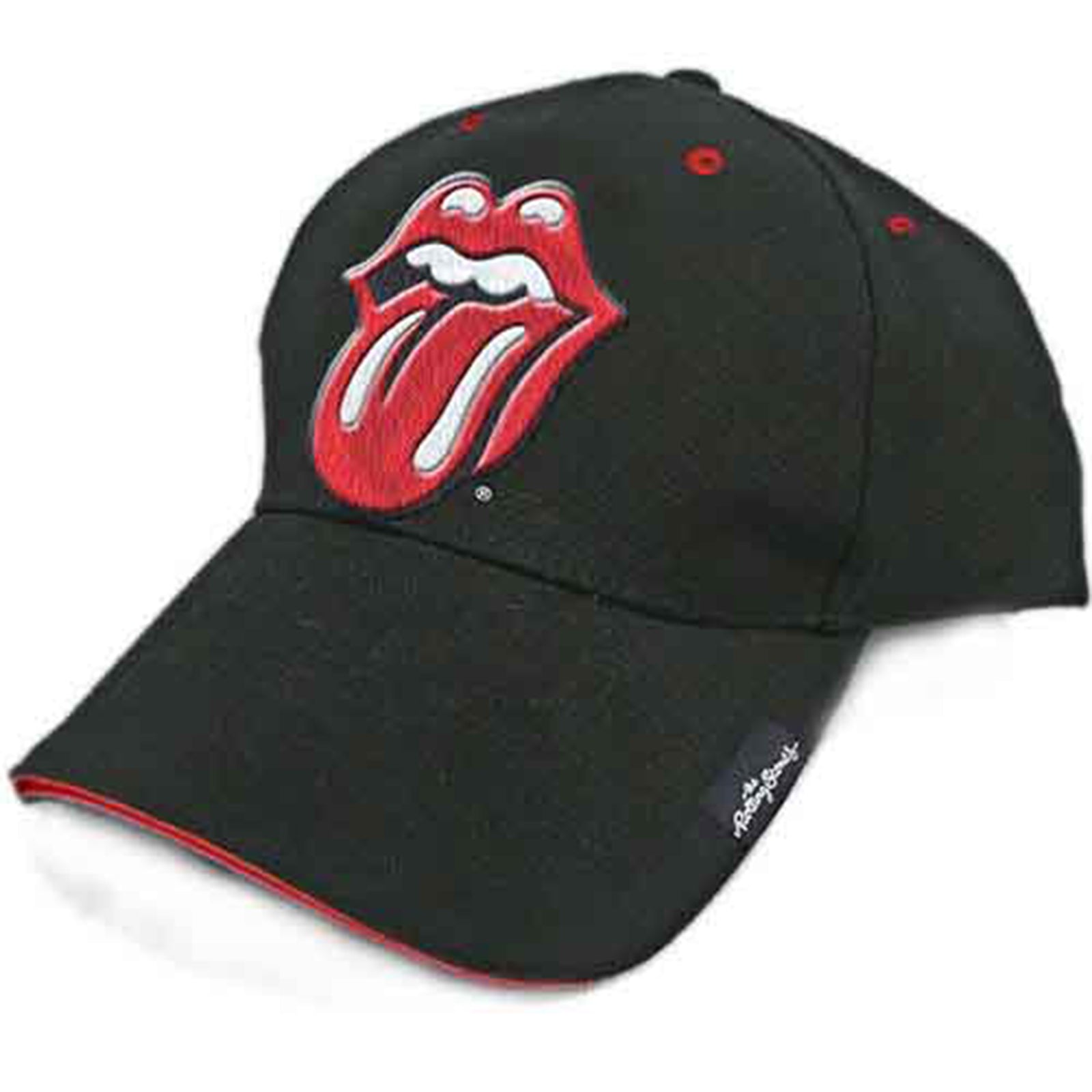 THE ROLLING STONES - CLASSIC TONGUE - Baseball Cap Black
