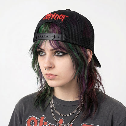 SLIPKNOT - LOGO - Mesh Back Cap Black