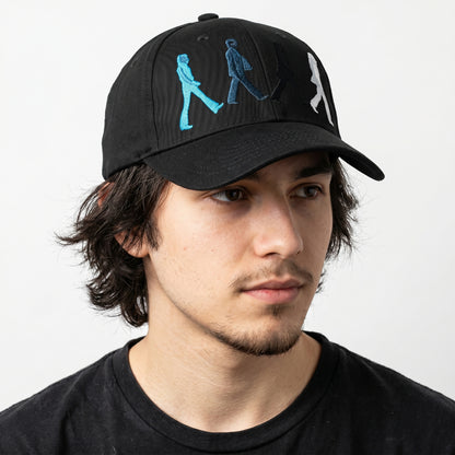 THE BEATLES - ABBEY ROAD FIGURES - Baseball Cap Black