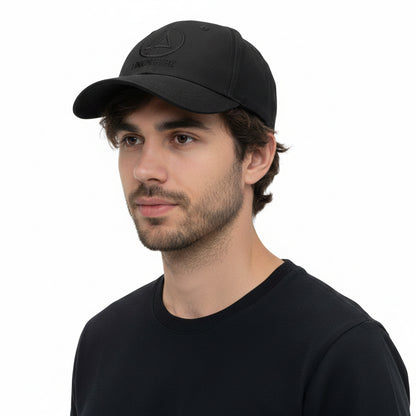 LINKIN PARK - CONCENTRIC TEXT LOGO - Baseball Cap Black