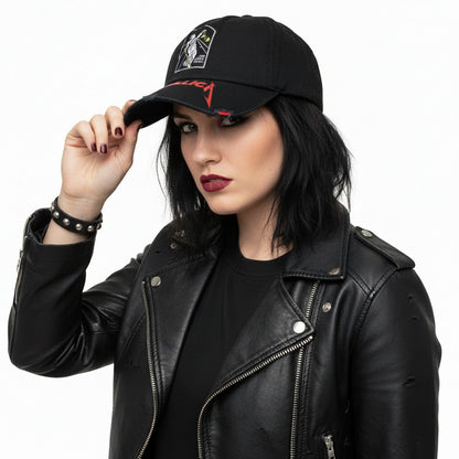 METALLICA - AND JUSTICE FOR ALL TOMBSTONE - Baseball Cap Black