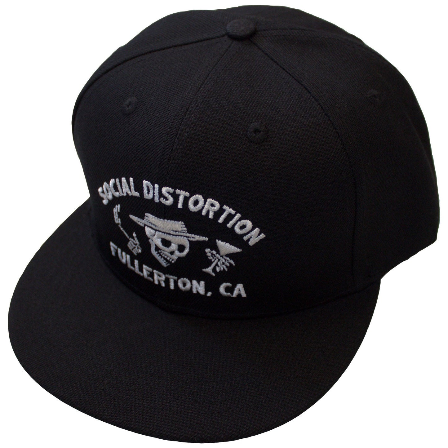 SOCIAL DISTORTION - FULLERTON SKELLY - Snapback Cap Black